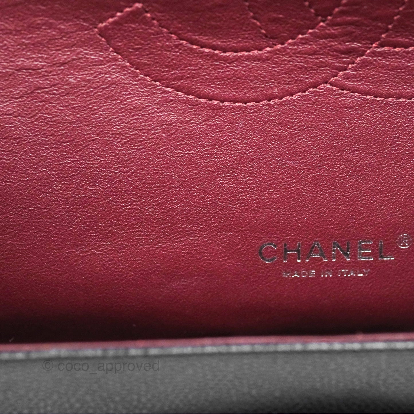 Chanel Quilted Maxi Double Flap Black Caviar Silver Hardware