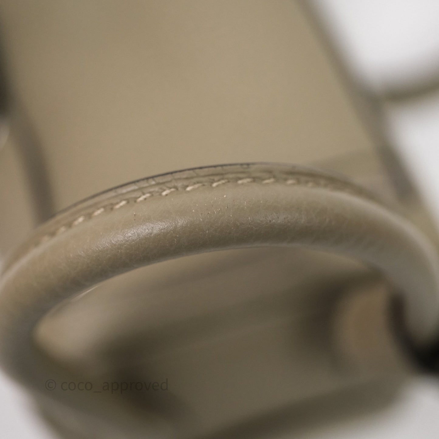 Hermès Mini Lindy 20 Sauge Q1 Clemence Palladium Hardware