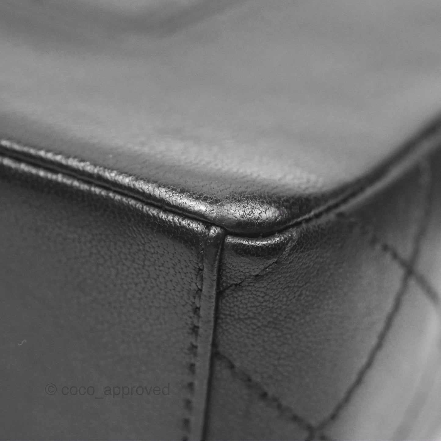Chanel Mademoiselle Flap Bag Black Calfskin Gold Hardware