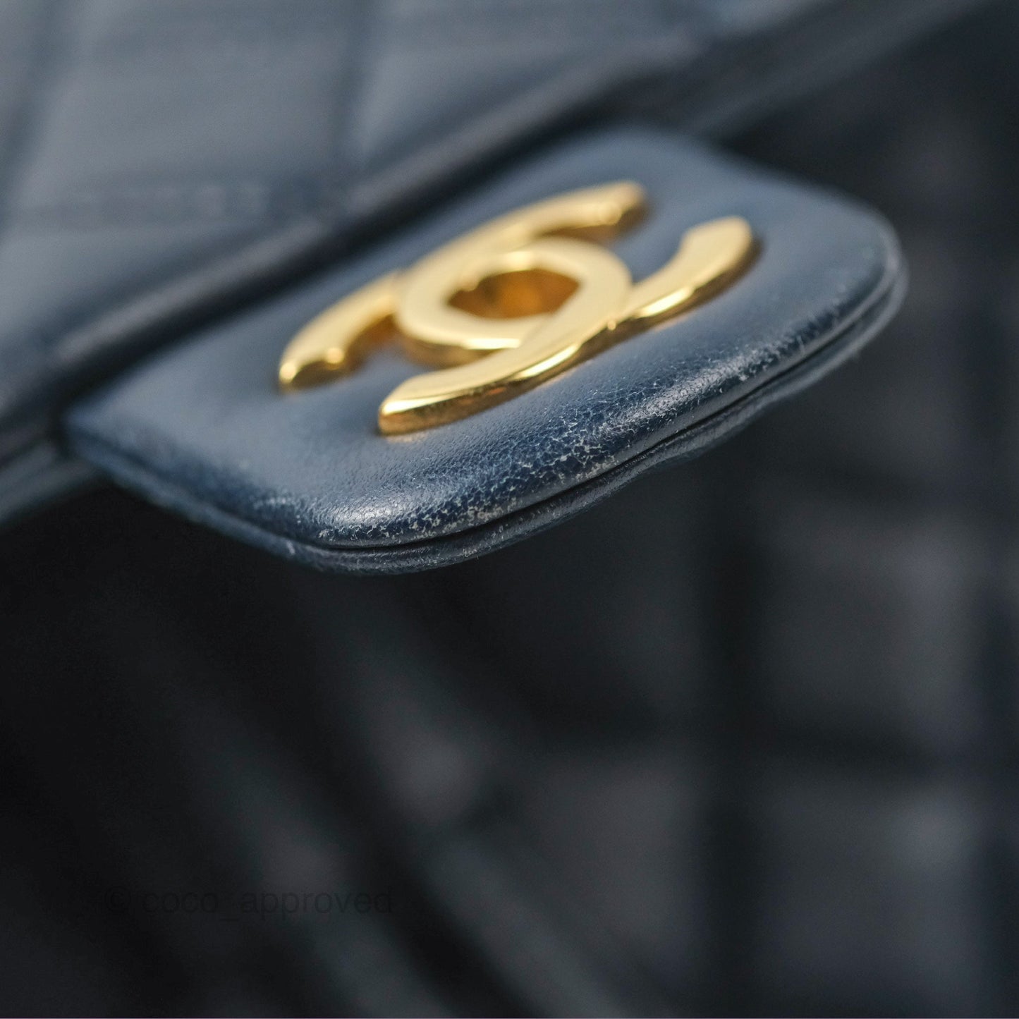 Chanel Mini Navy Calfskin Urban Spirit Backpack ⁣⁣⁣⁣⁣⁣⁣⁣⁣⁣⁣⁣⁣⁣Gold Hardware