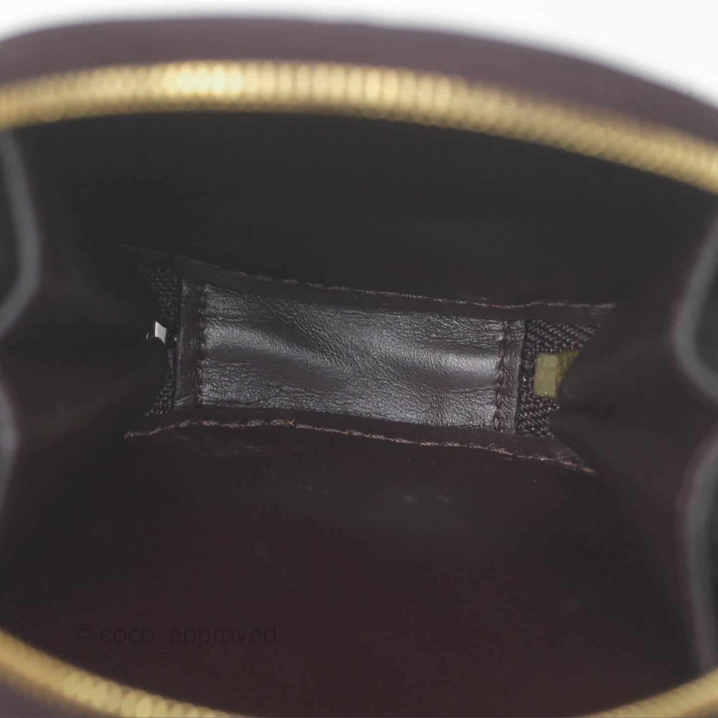 Louis Vuitton Porte Monnaie Rond Vernis Flower Wallet