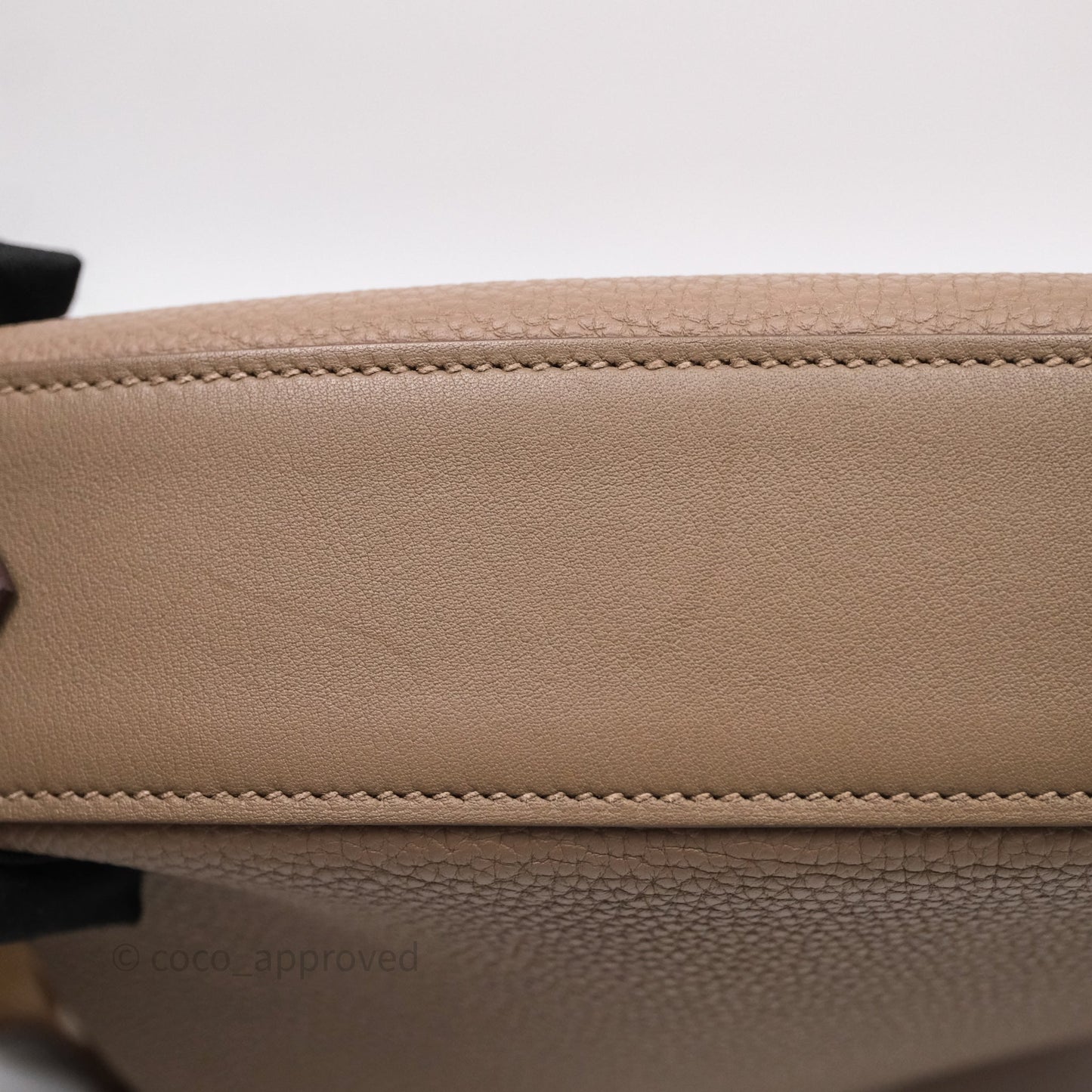Hermes Arcon Bag Etoupe 18 Togo Palladium Hardware