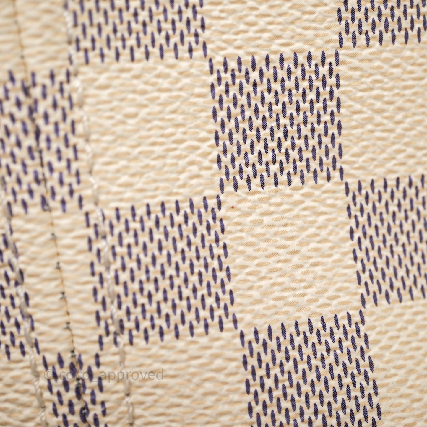 Louis Vuitton Neverfull MM Damier Azur Canvas Tote Bag