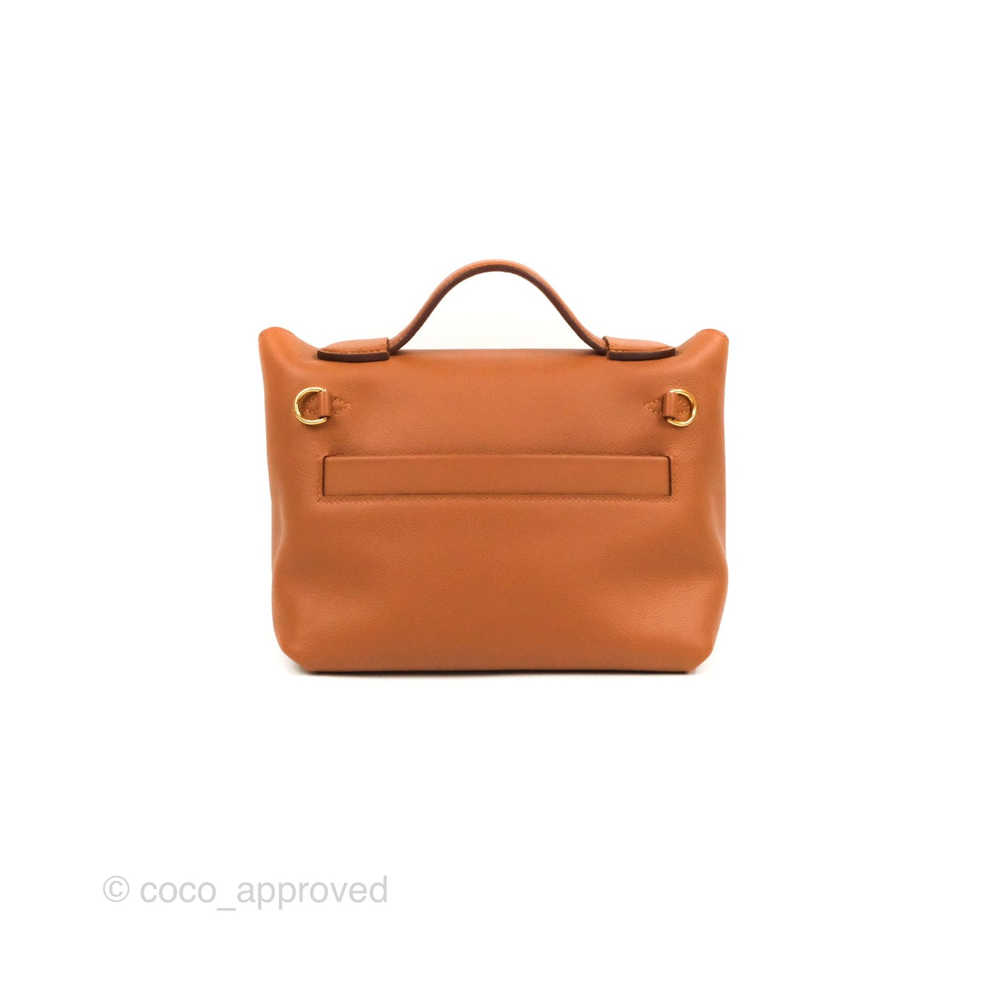 Hermès 24/24 21 Mini Gold Evercolor/Swift Gold Hardware