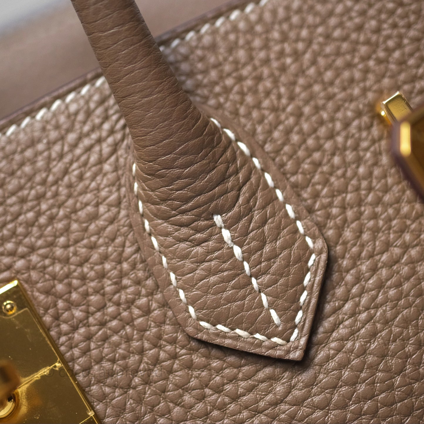 Hermès Birkin 30 Retourne Etoupe 18 Togo Gold Hardware
