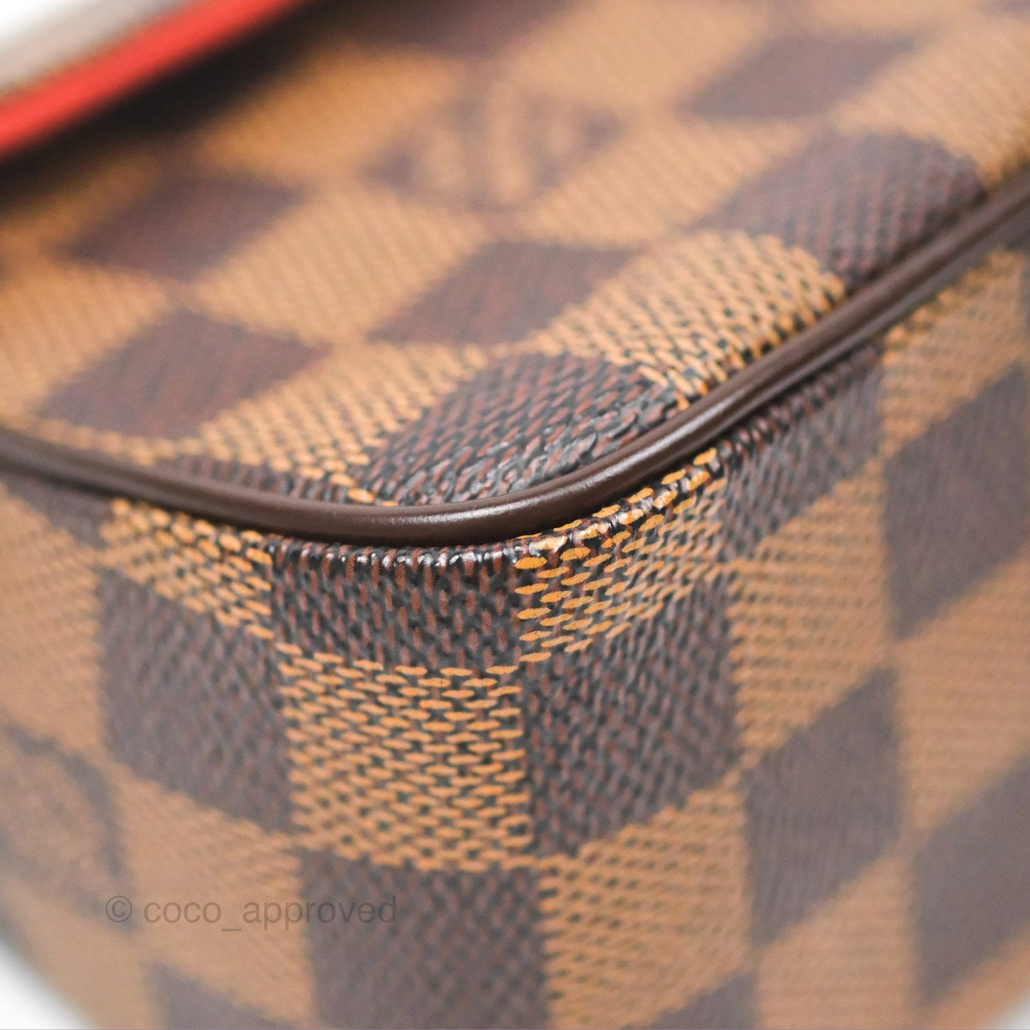 Louis Vuitton Recoleta Bag Damier Ebene Canvas