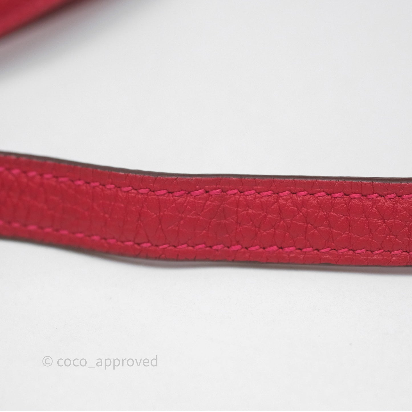 Hermès Kelly Ado Backpack Red Rouge Clemence Palladium Hardware