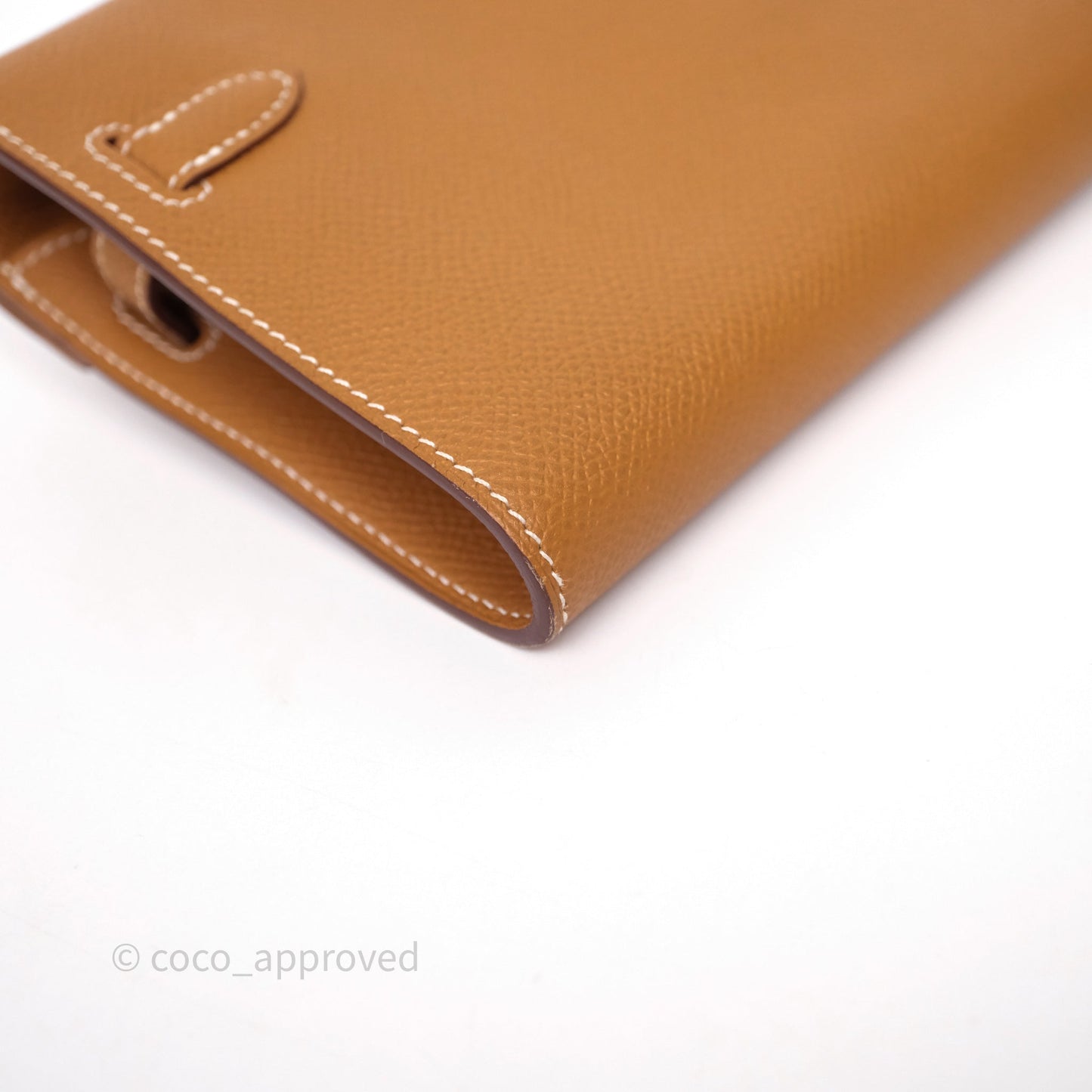 Hermès Kelly To Go Wallet Gold 37 Epsom Gold Hardware