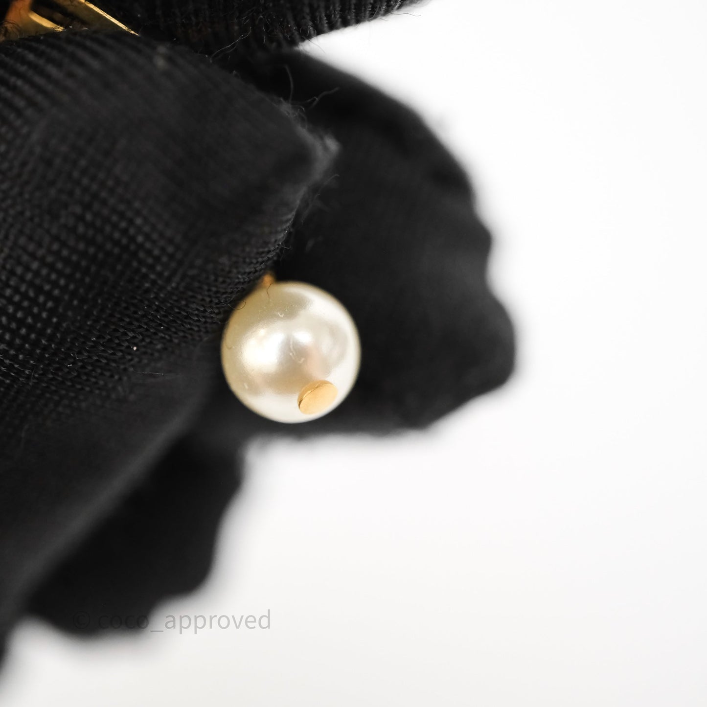 Christian Dior Miss Dior Necklace Gold Tone