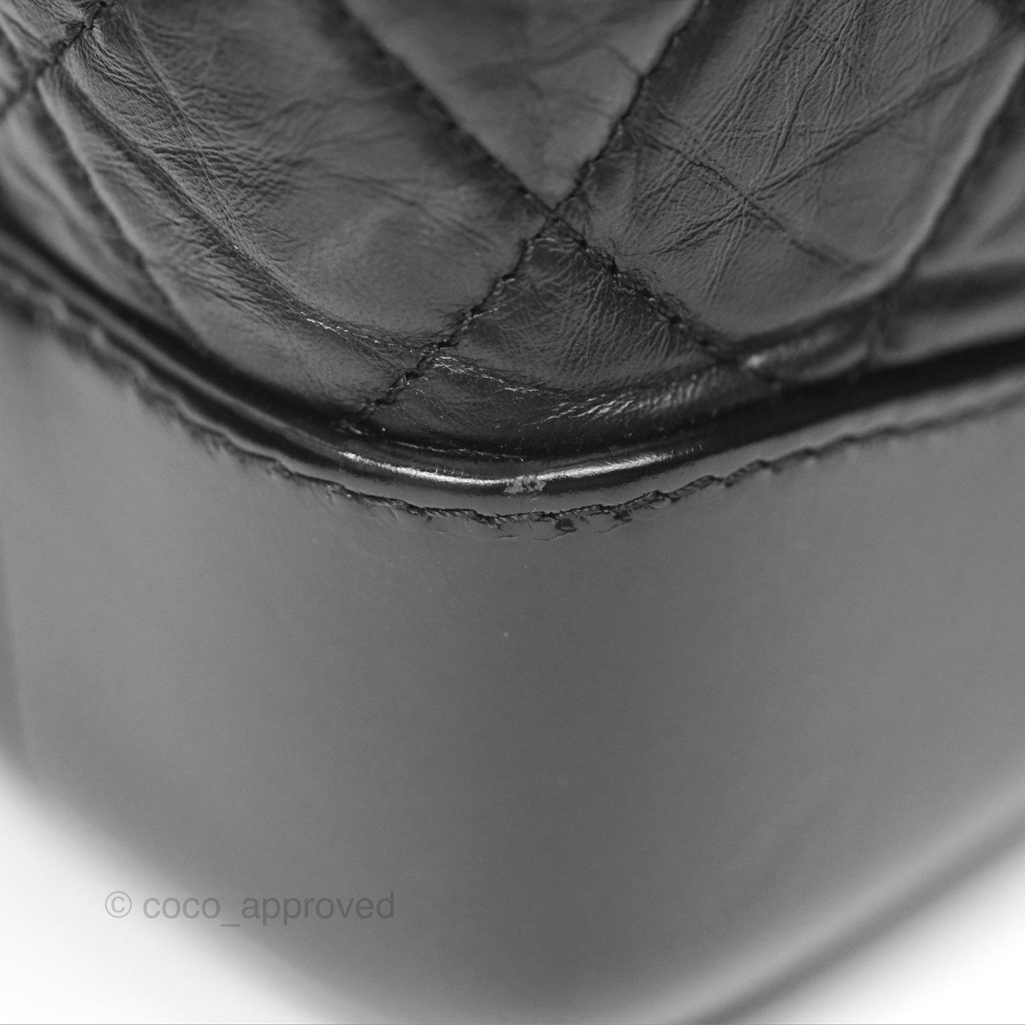 Chanel Small Gabrielle Backpack Black Aged Calfskin