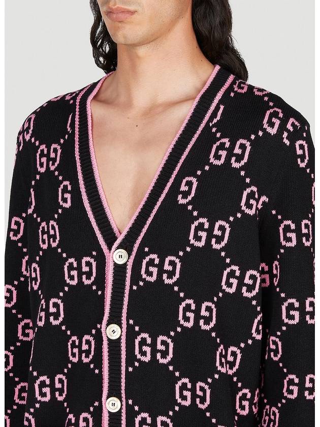 Luxury Gucci Trending 2025 GG Jacquard Cardigan Black