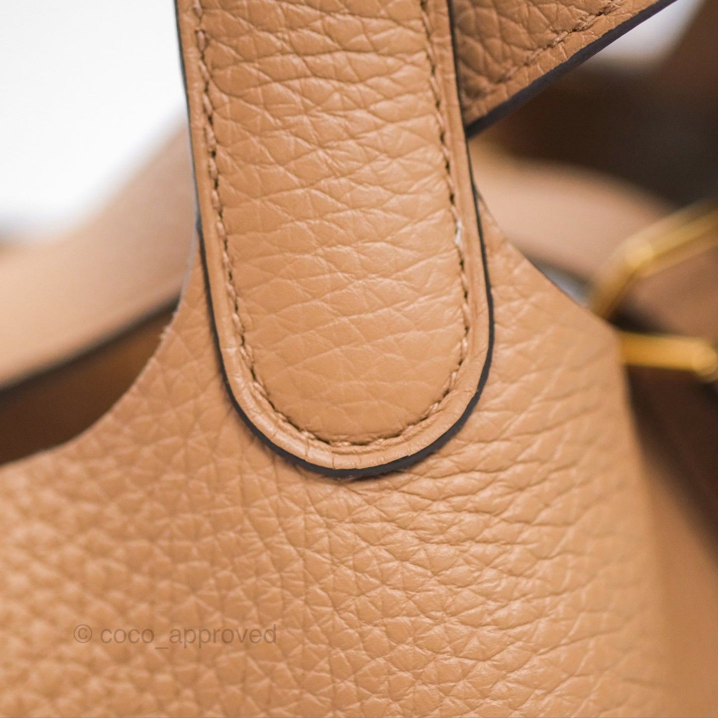 Hermès Picotin Lock 18 Chai 0M Taurillon Clemence Gold Hardware
