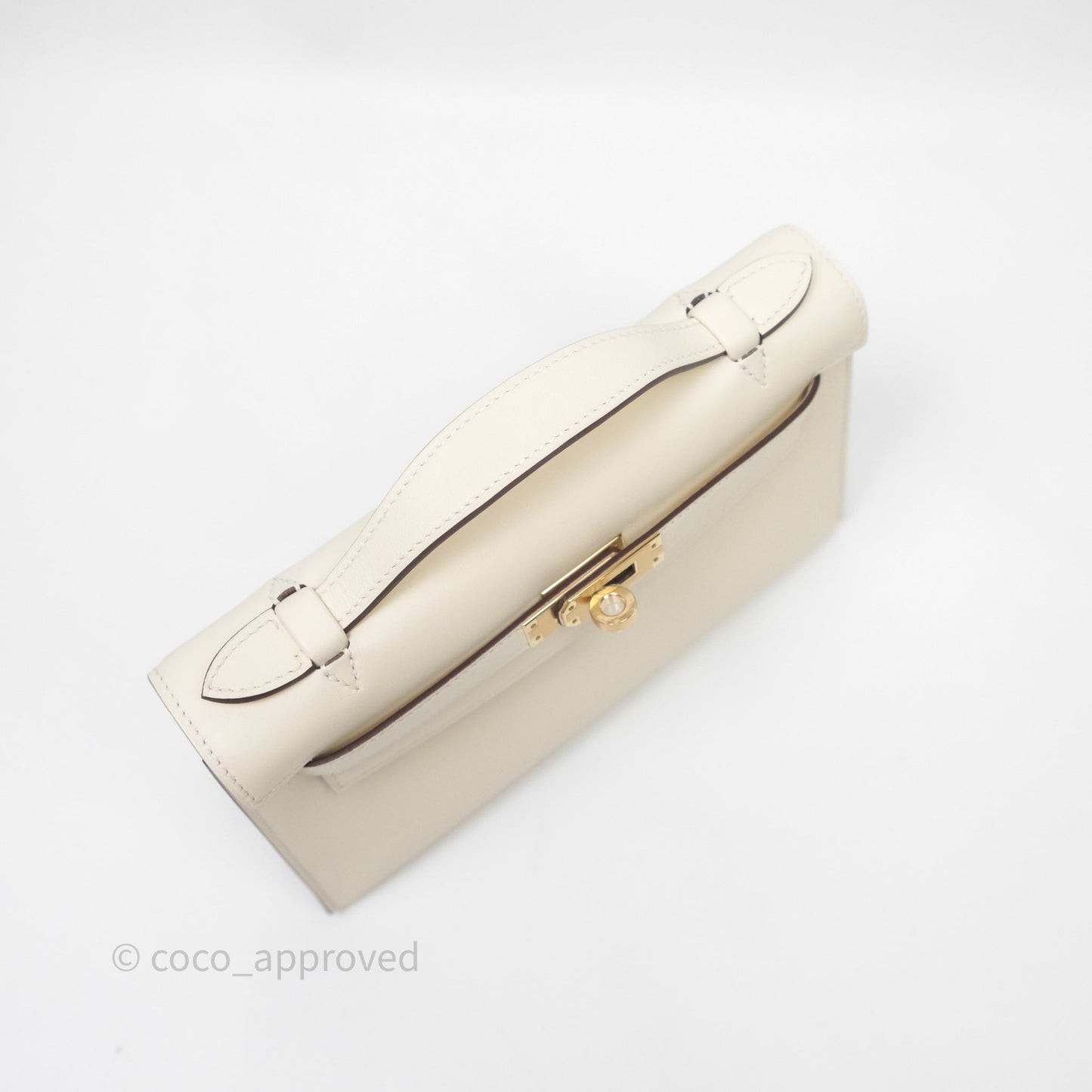 Hermès Kelly Pochette Nata Swift Pink Special Order Gold Hardware