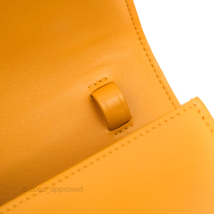 Celine Teen Classic Box Flap Sesame Calfskin