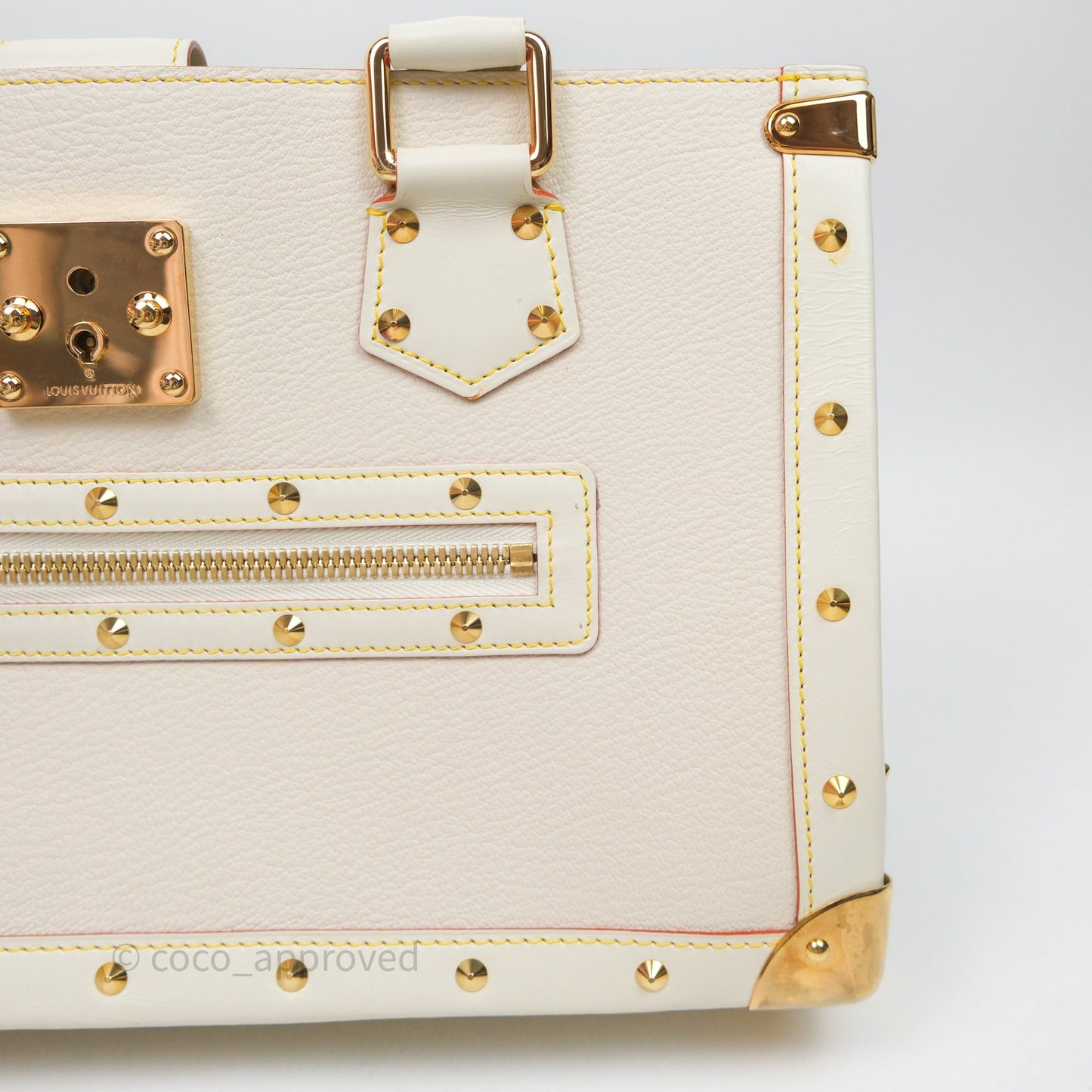 Louis Vuitton Le Fabuleux Bag White Suhali
