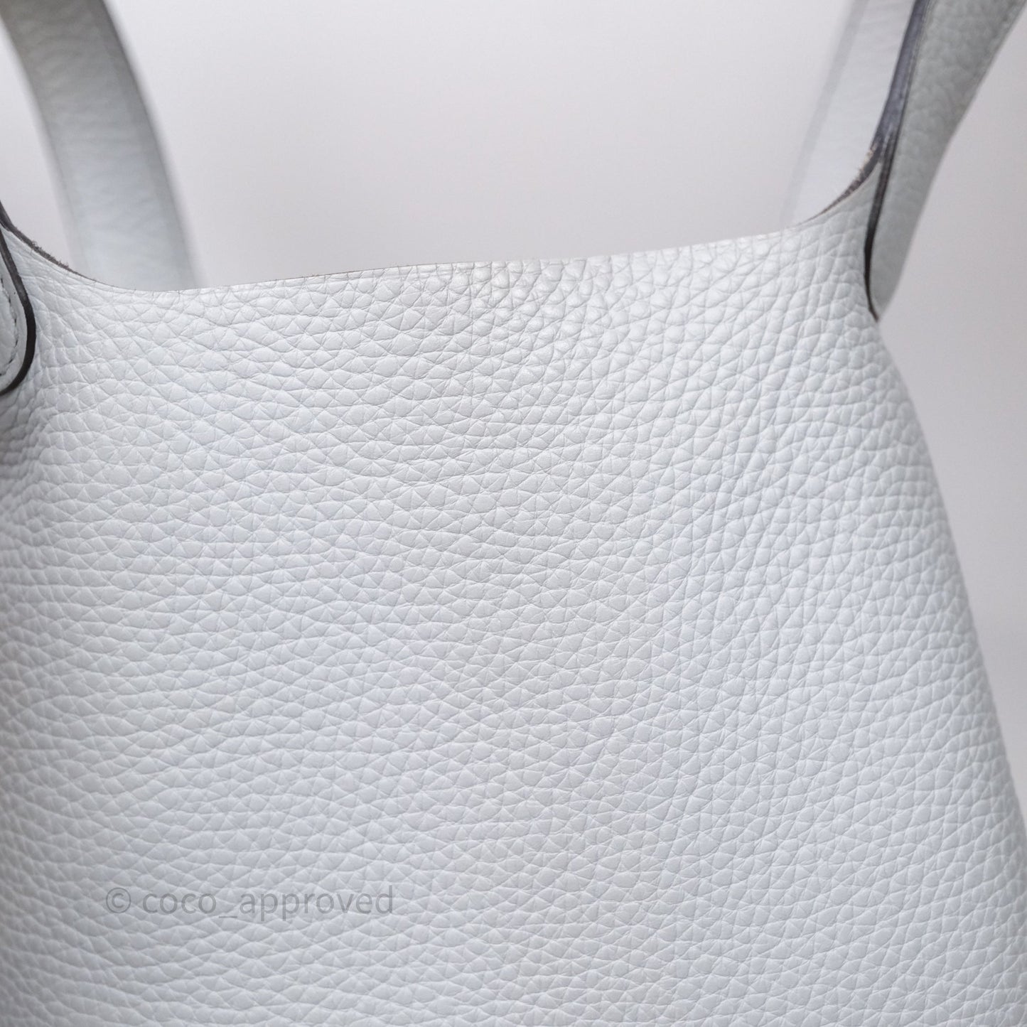 Hermès Picotin Lock 18 Bleu Pale 08 Clemence Palladium Hardware
