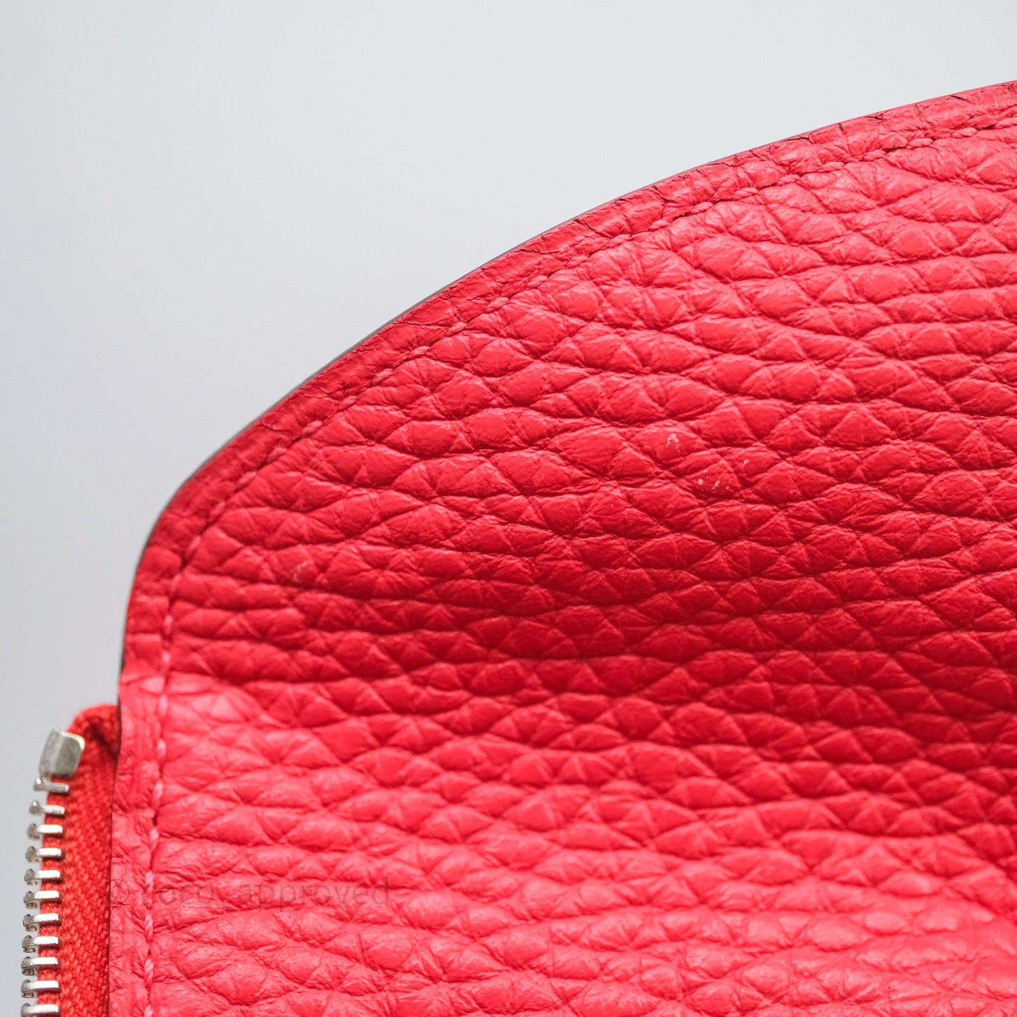Hermes Lindy 26 Clemence Rouge Palladium Hardware