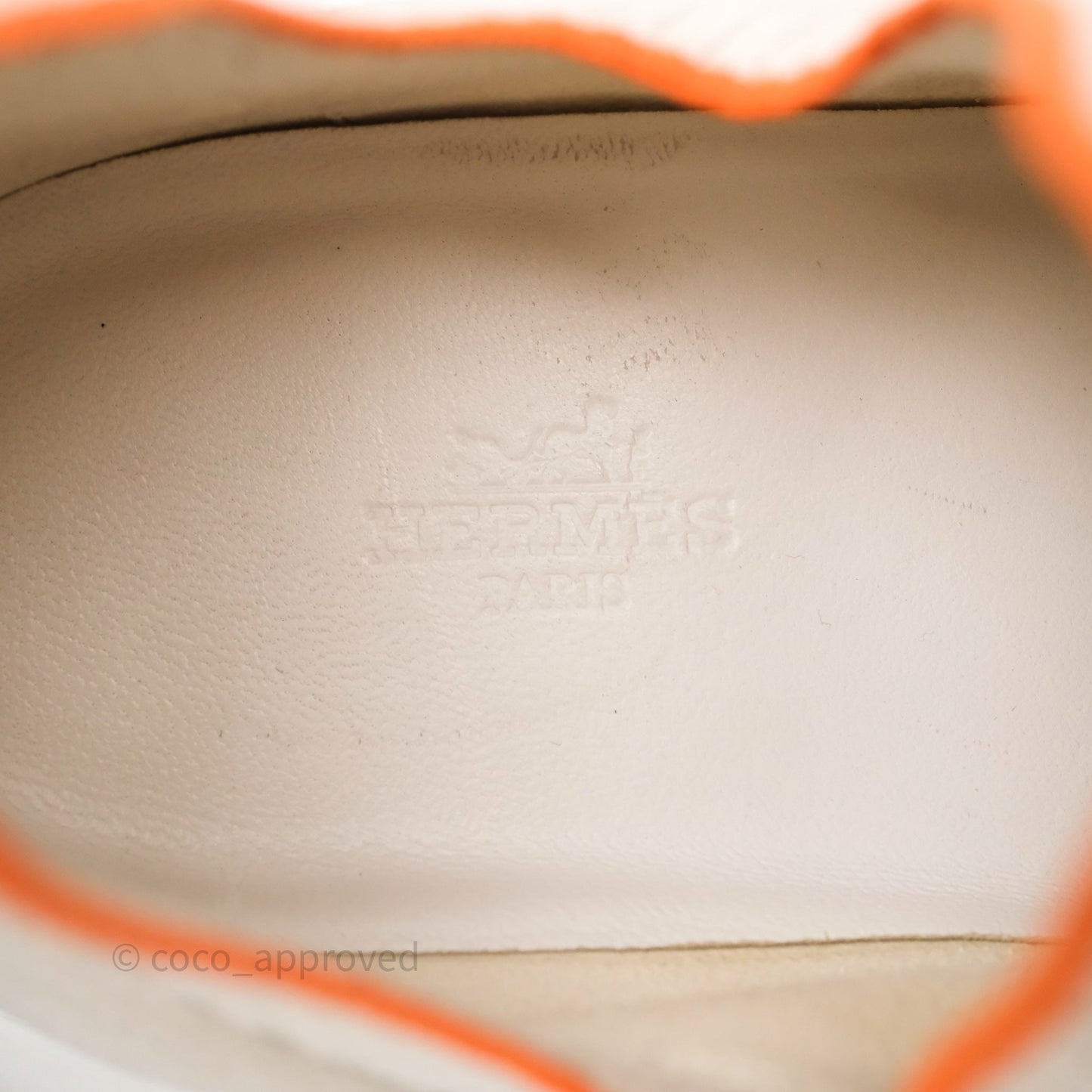 Hermès Crew Sneaker White Size 38