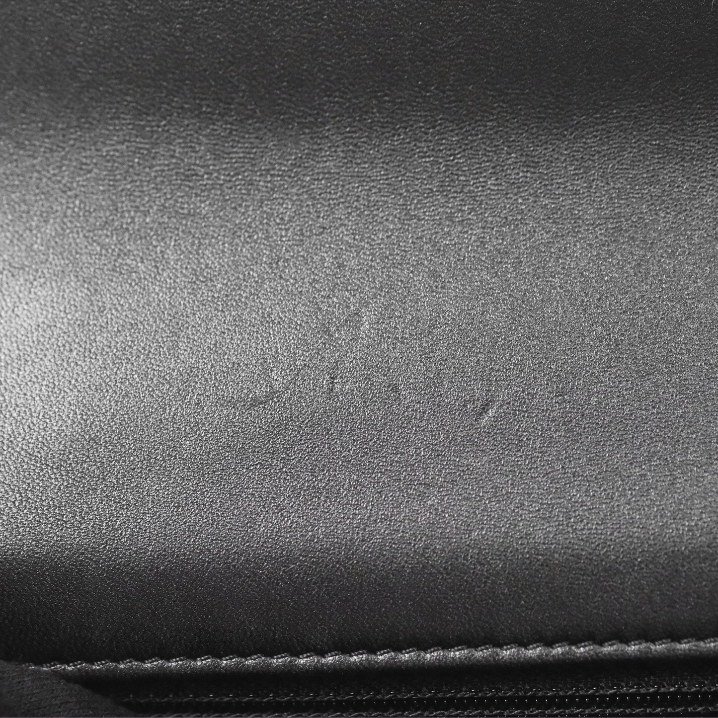 Chanel Mini Rectangle Flap with Crystals Top Handle Black Lambskin 23A