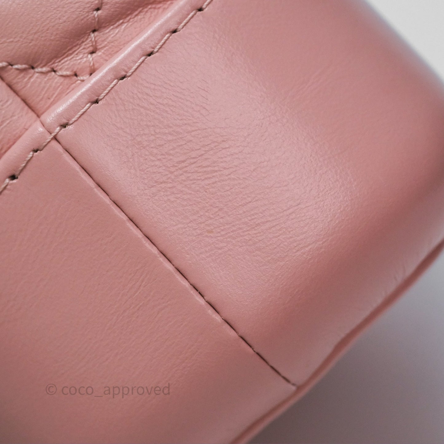 Chanel Small Gabrielle Hobo Quilted Pink Aged Calfskin