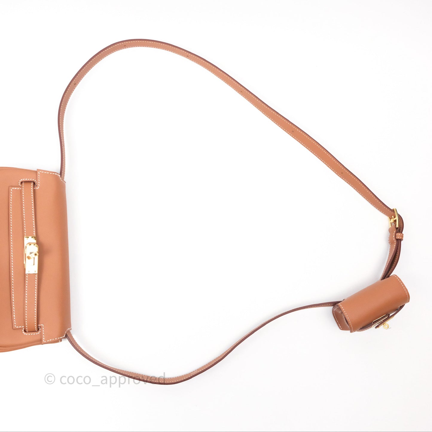 Hermès Kelly Moove Gold 37 Swift Gold Hardware