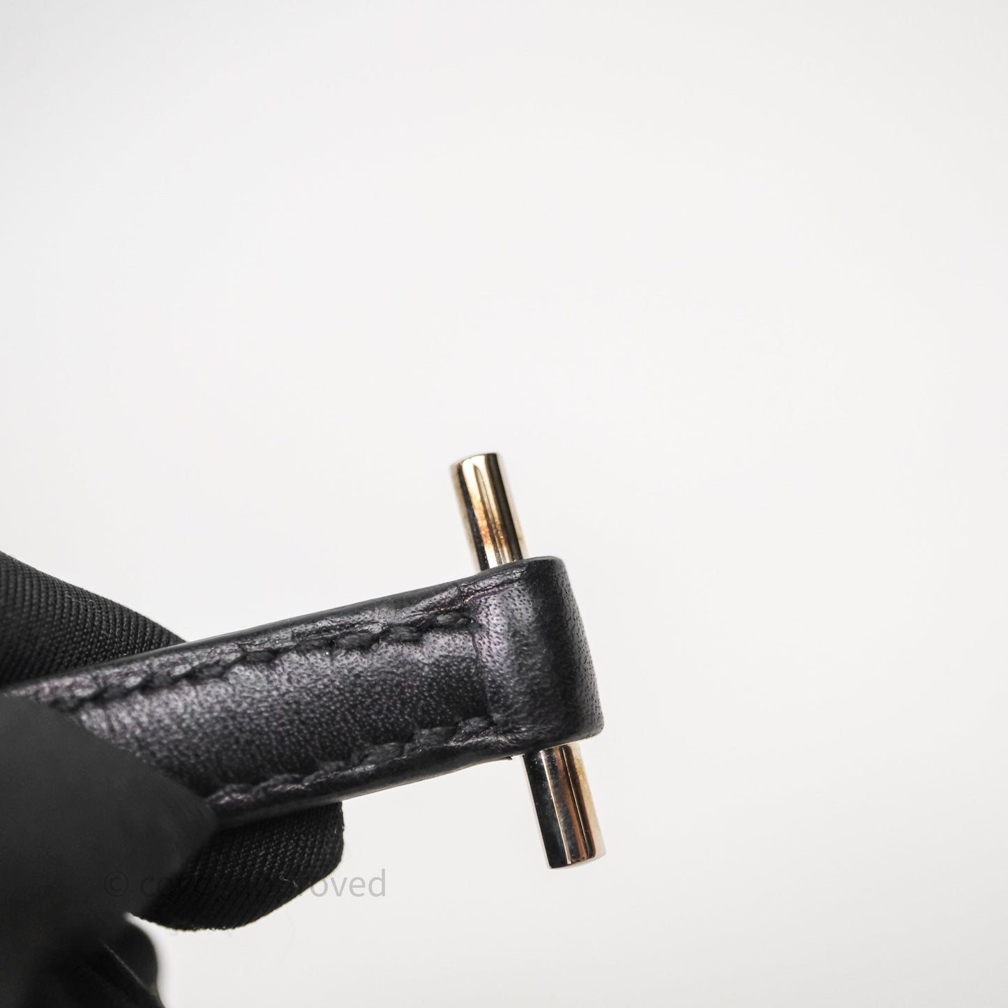Hermès Roulis Mini 18 Black Noir 89 Palladium Hardware