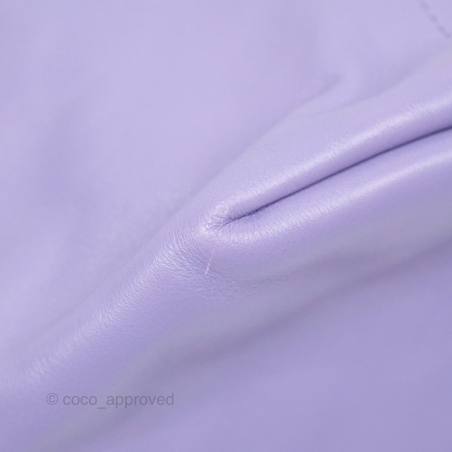 Bottega Veneta Nappa Mini Double Knot Bag Lavender