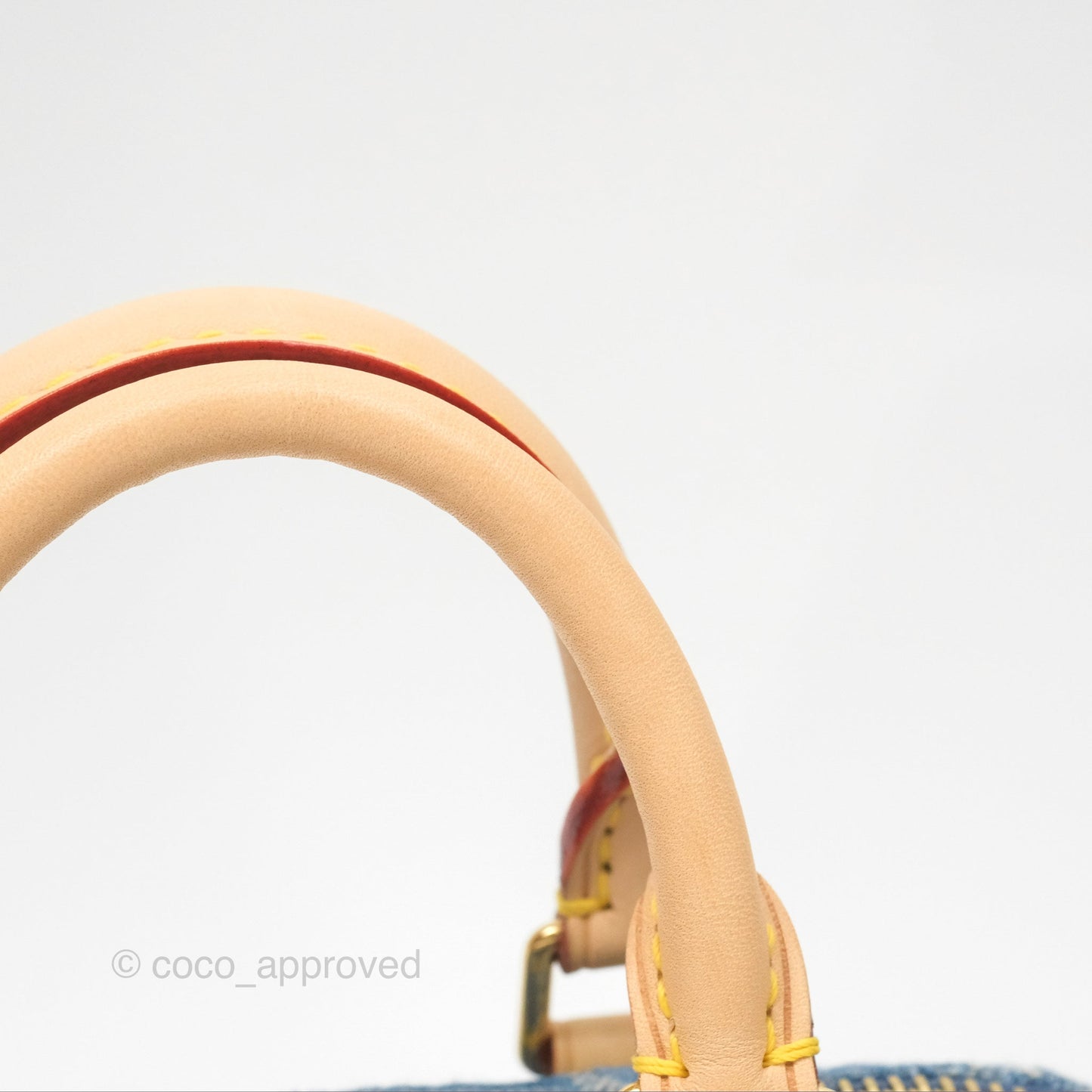 Louis Vuitton Nano Speedy Washed Denim Monogram