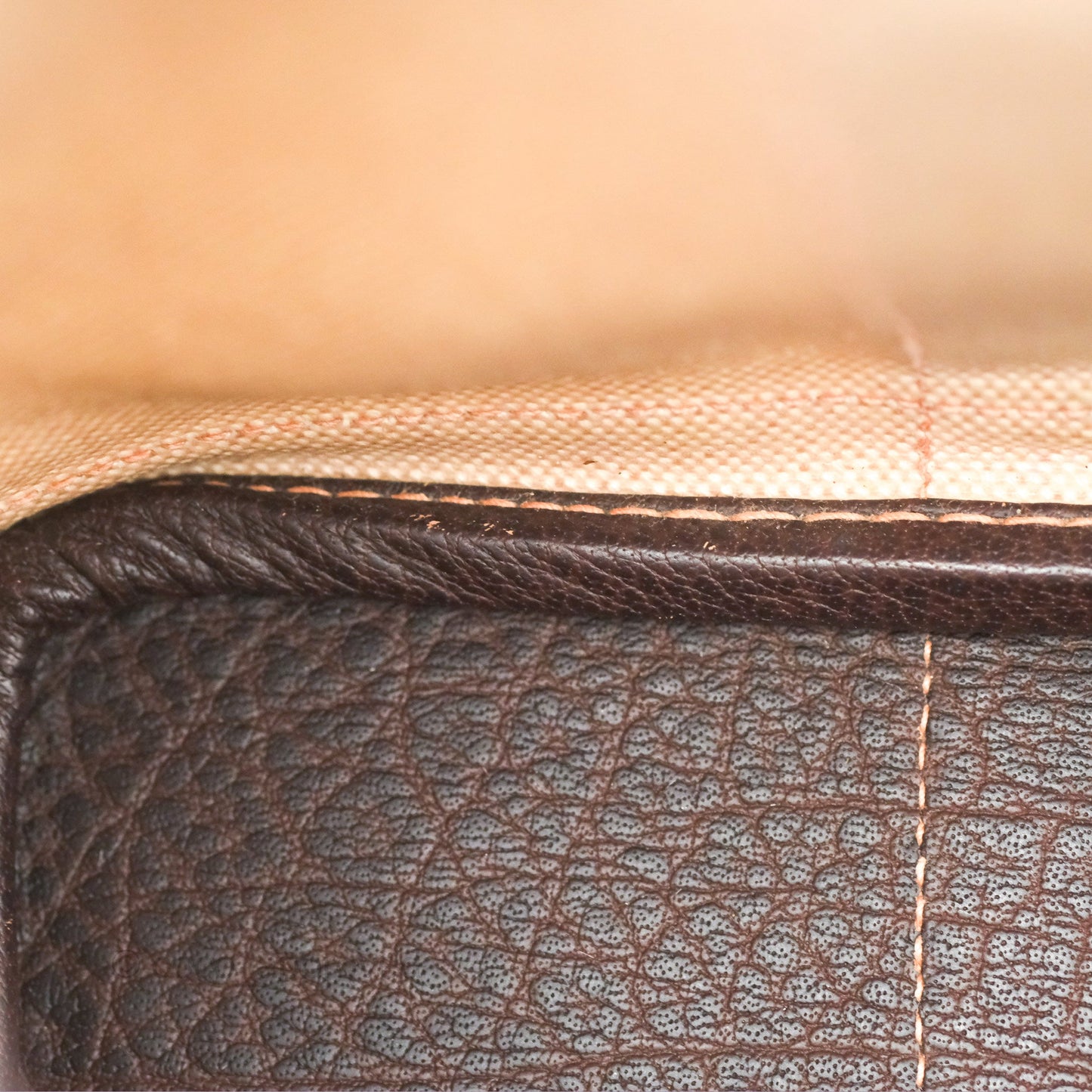 Hermès Garden Party 30 Canvas Brown/ Natural