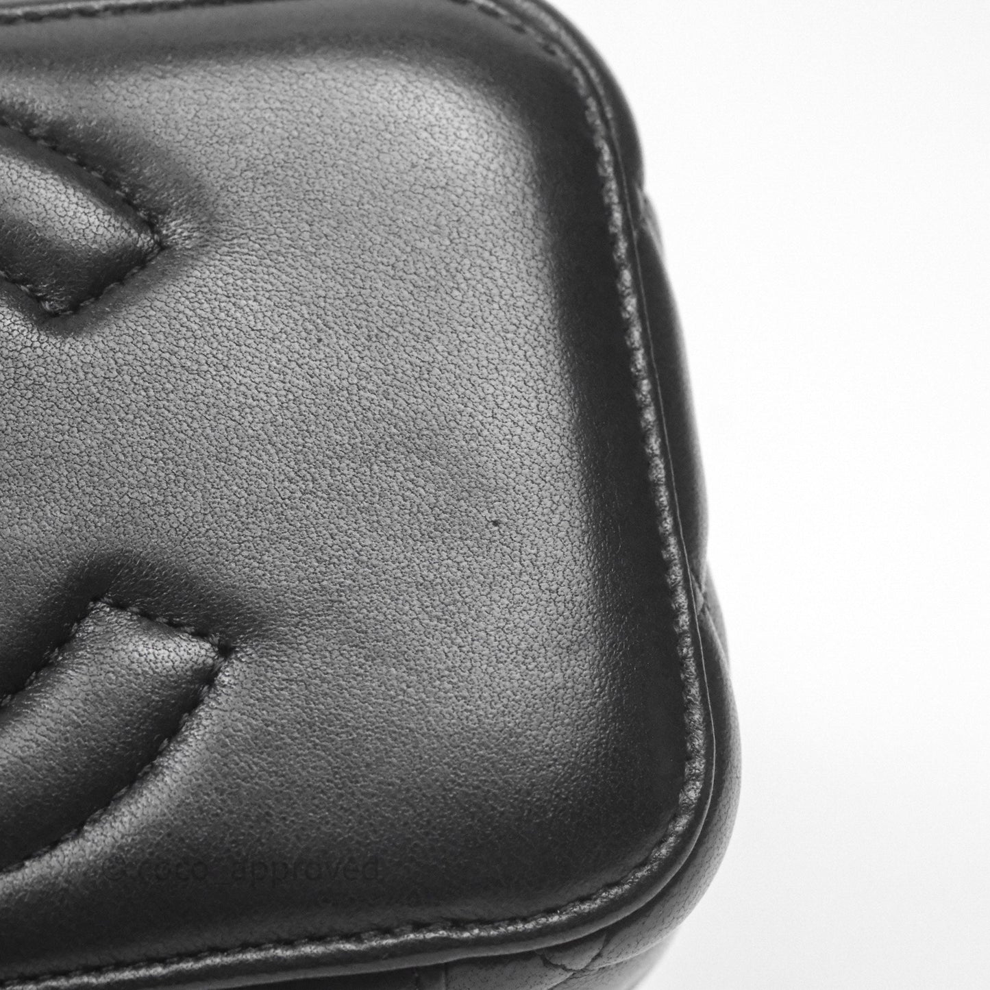 Chanel Vanity Rectangular Top Handle So Black Lambskin