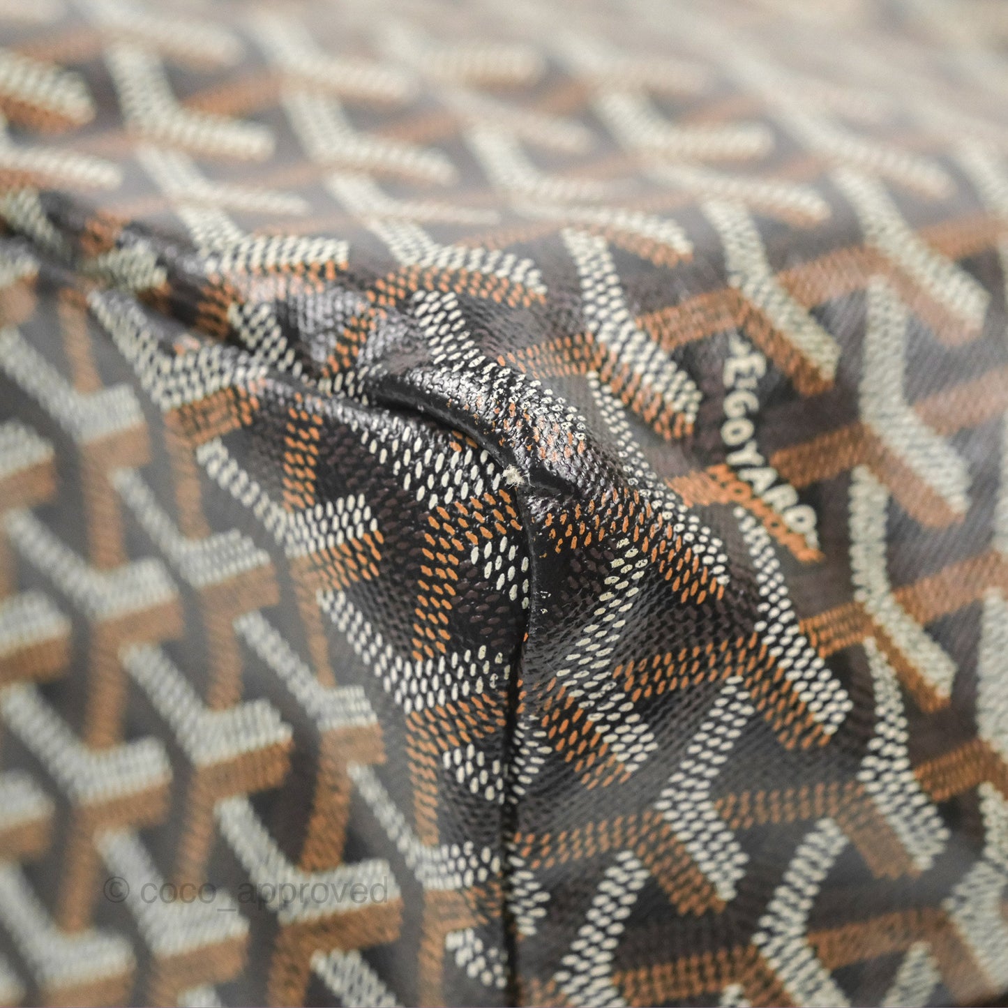 Goyard Saint Louis Black Goyardine Canvas PM⁣⁣⁣⁣⁣⁣⁣⁣⁣⁣⁣⁣⁣⁣⁣⁣⁣⁣⁣⁣
