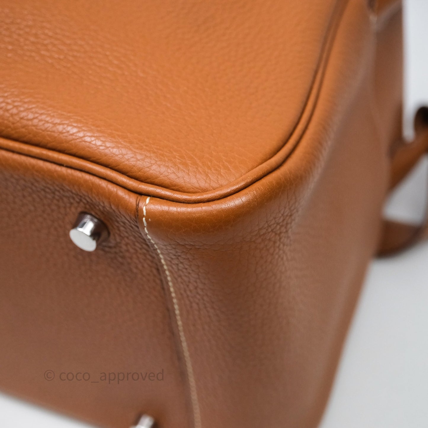 Hermès Lindy 34 Gold 37 Clemence Palladium Hardware