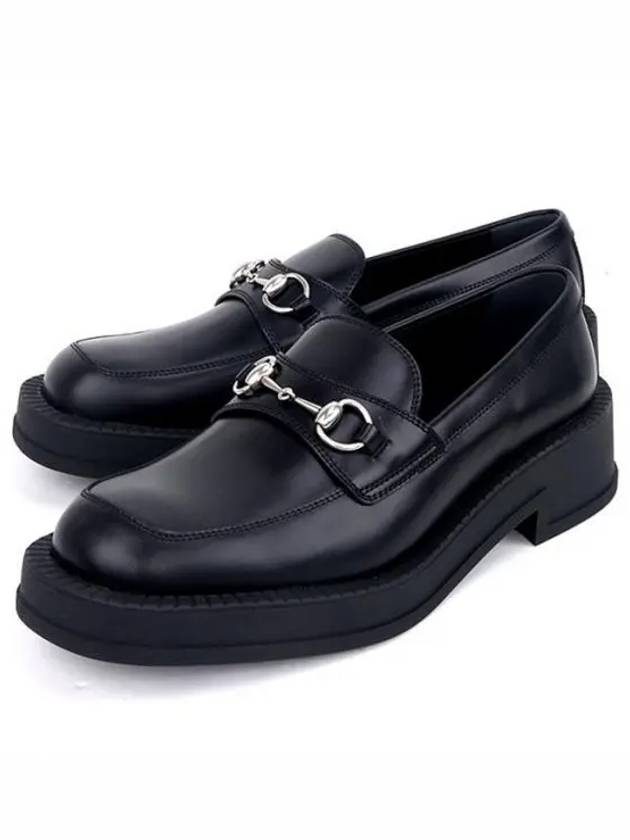 Luxury Gucci Trending 2025 Men's Horsebit Leather Loafers Black