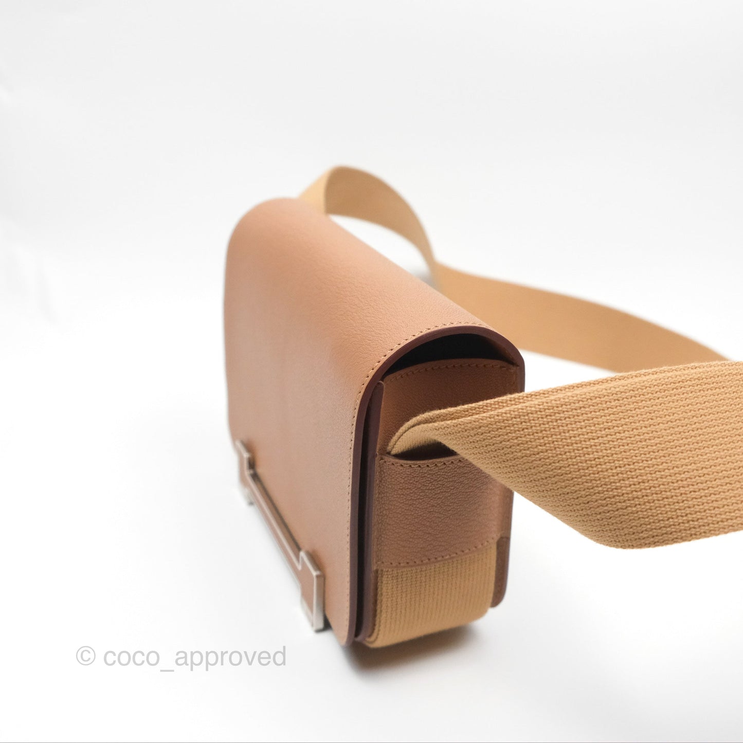Hermès Geta Bag Chai 0M Quebracho 2J Palladium Hardware