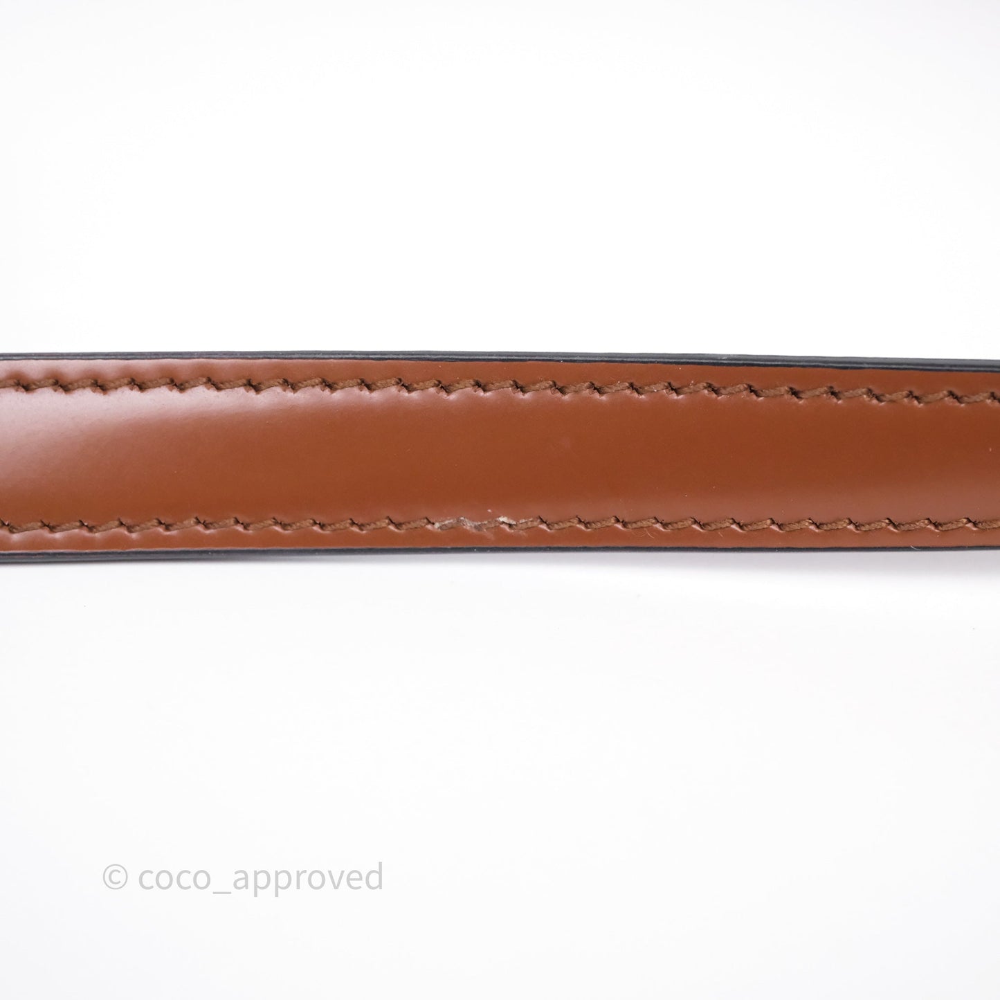 Prada Cleo Brushed Leather Shoulder Bag Brown