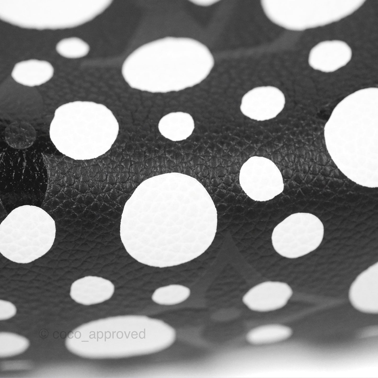 LV x Yayoi Kusama Nano Speedy Infinity Dots Black/White Silver Hardware