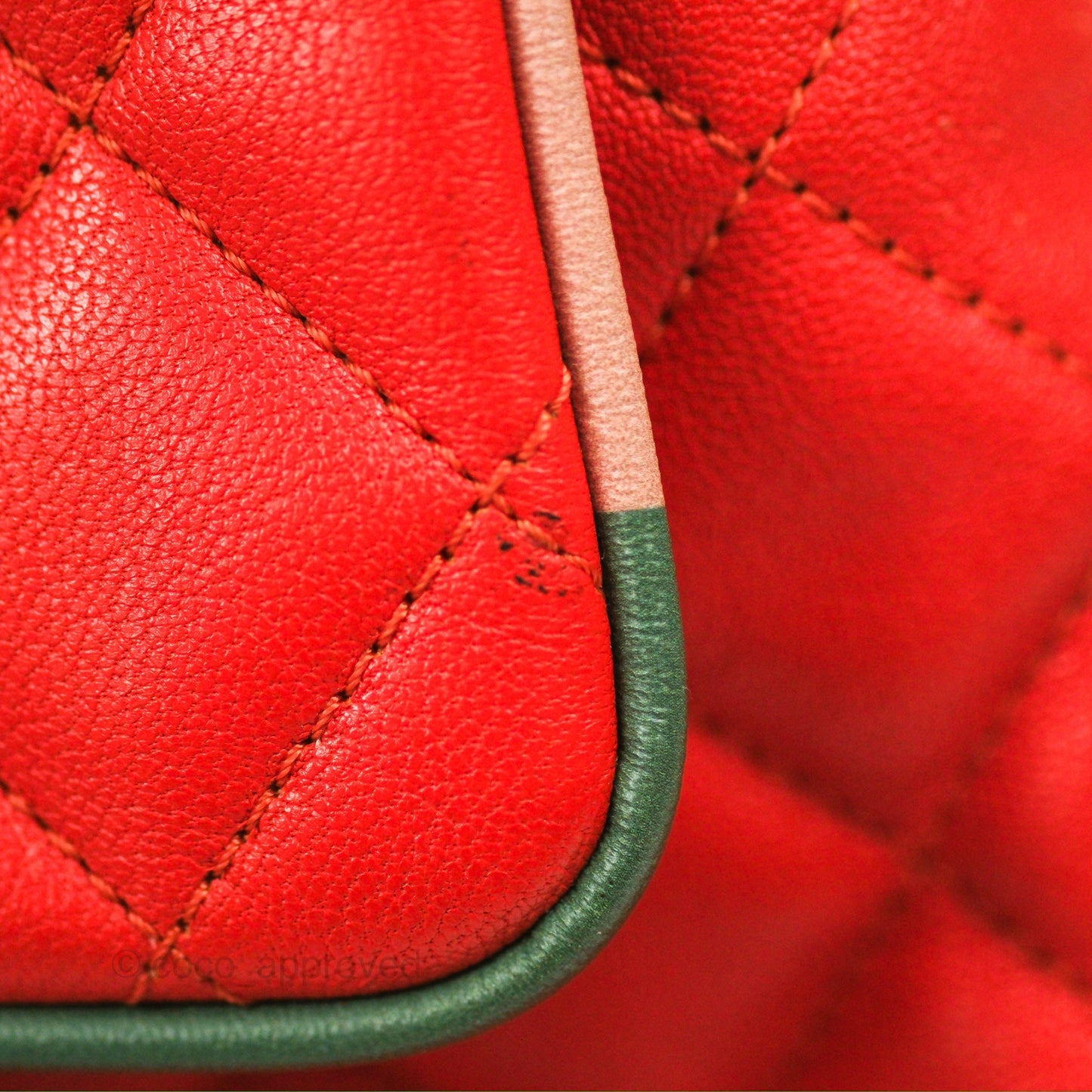 Chanel Quilted Small Cuba Urban Spirit Backpack Orange Lambskin