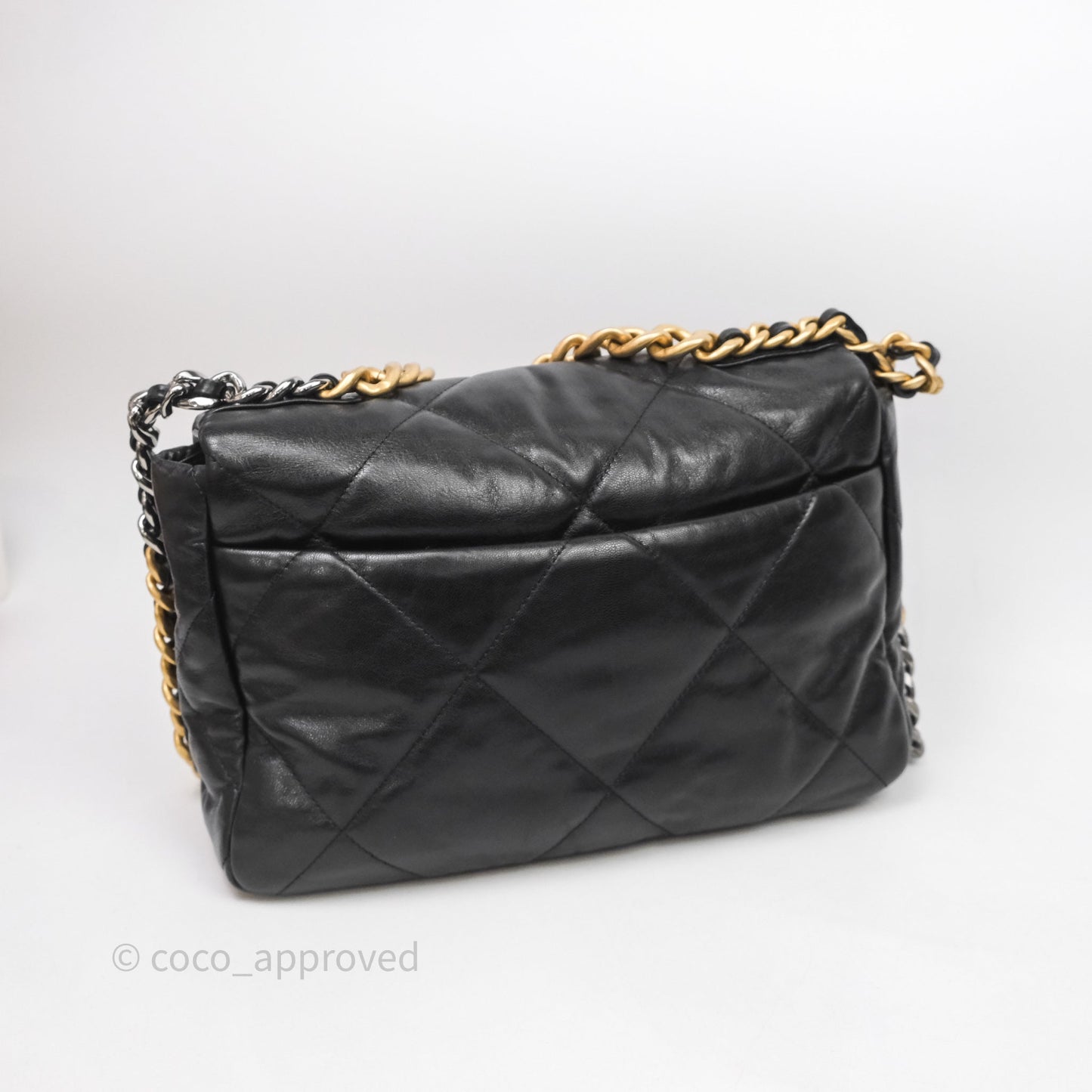 Chanel 19 Medium Black Mixed Hardware