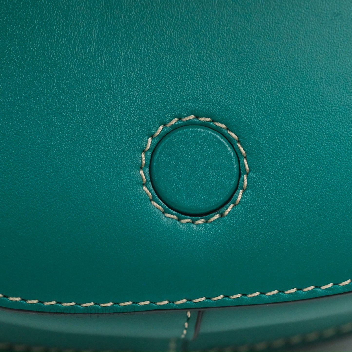 Loewe Mini Gate Belt Bag in Soft Calfskin Green