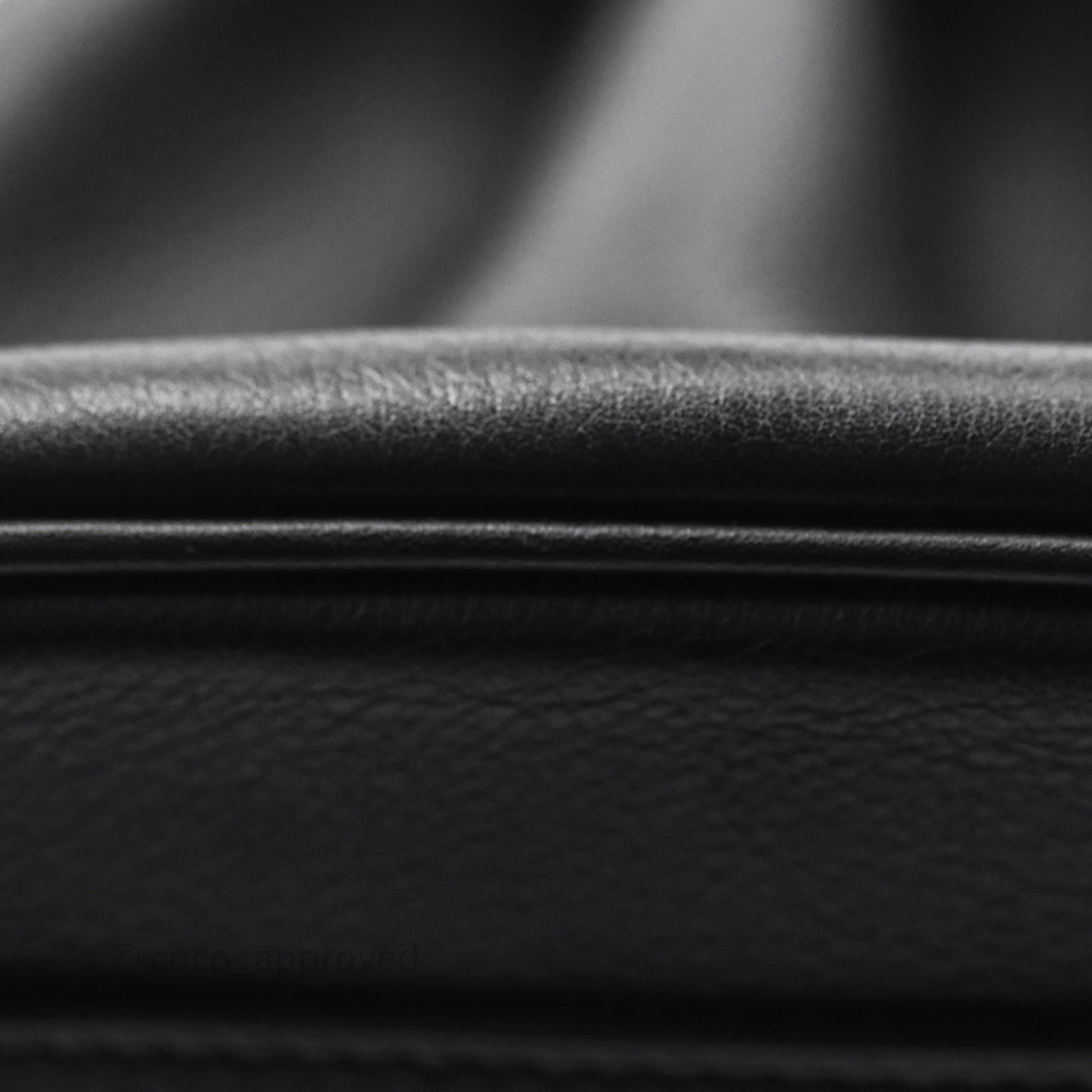 Hermès Birkin 30 Noir 89 Evergrain Palladium Hardware