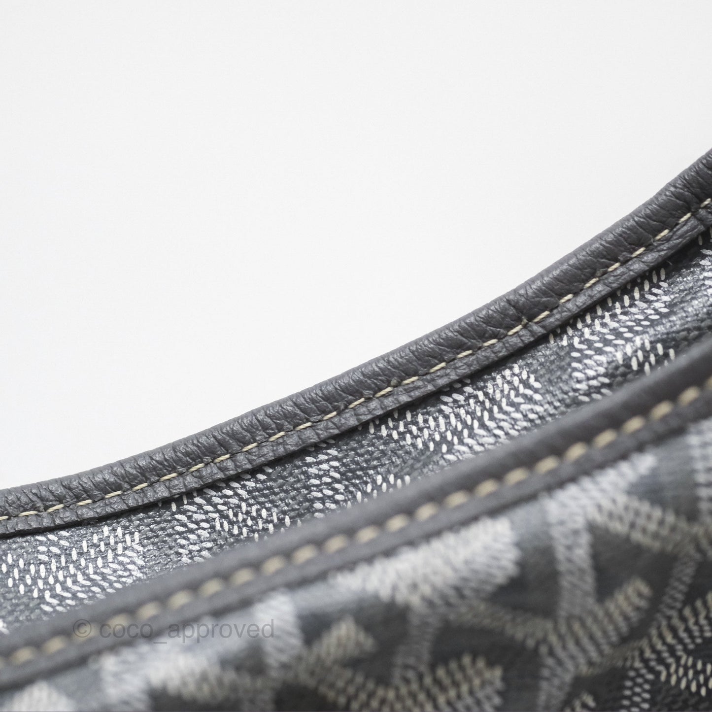 Goyard Bohème Hobo Bag Grey Goyardine Canvas