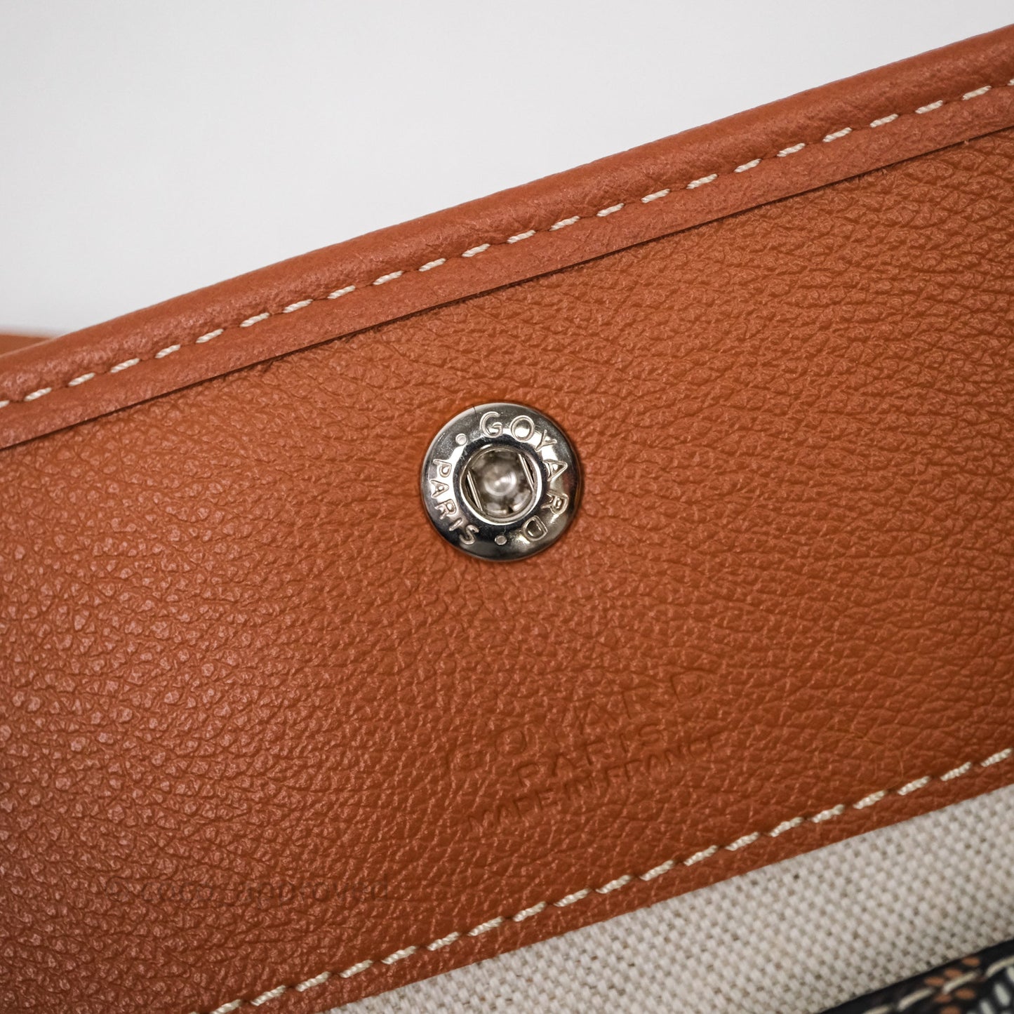 Goyard Saint Louis Tote Bag GM Black/Tan
