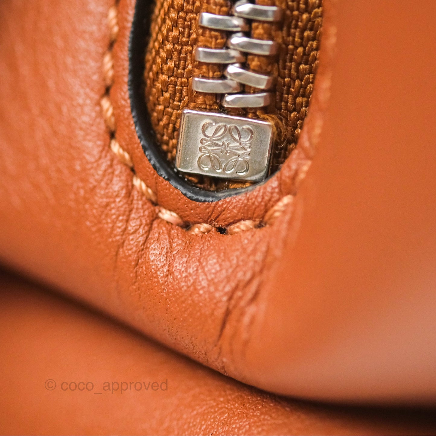 Loewe Hammock Small Shoulder Bag Tan