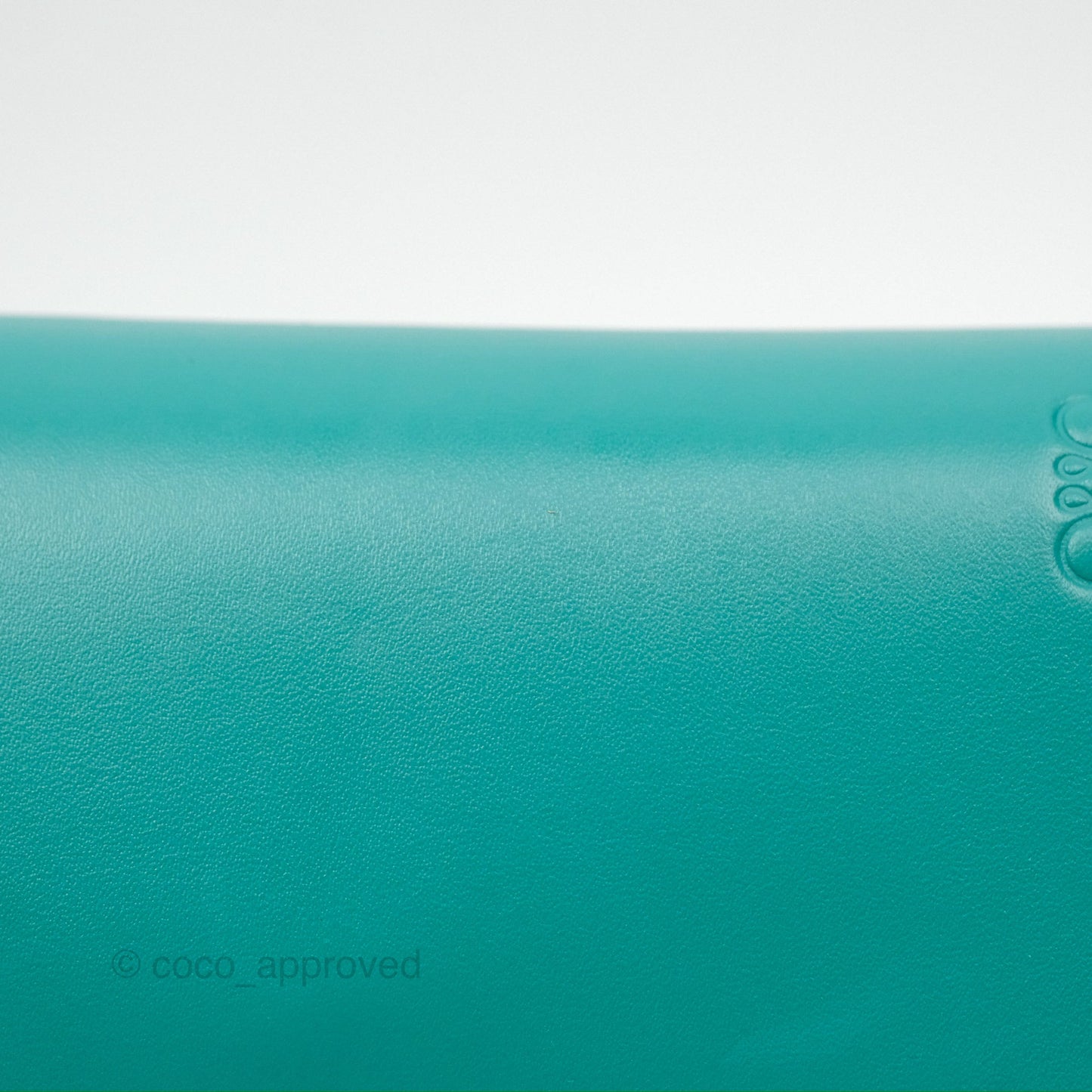 Loewe Mini Gate Belt Bag in Soft Calfskin Green