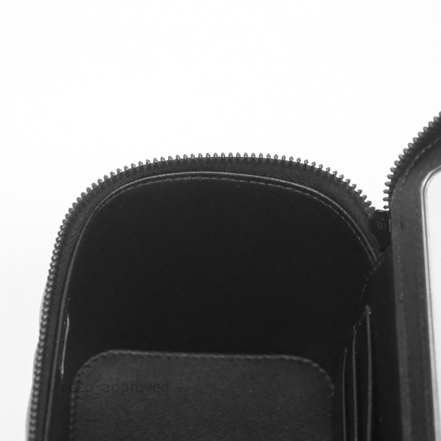 Chanel Vanity Rectangular Top Handle So Black Lambskin