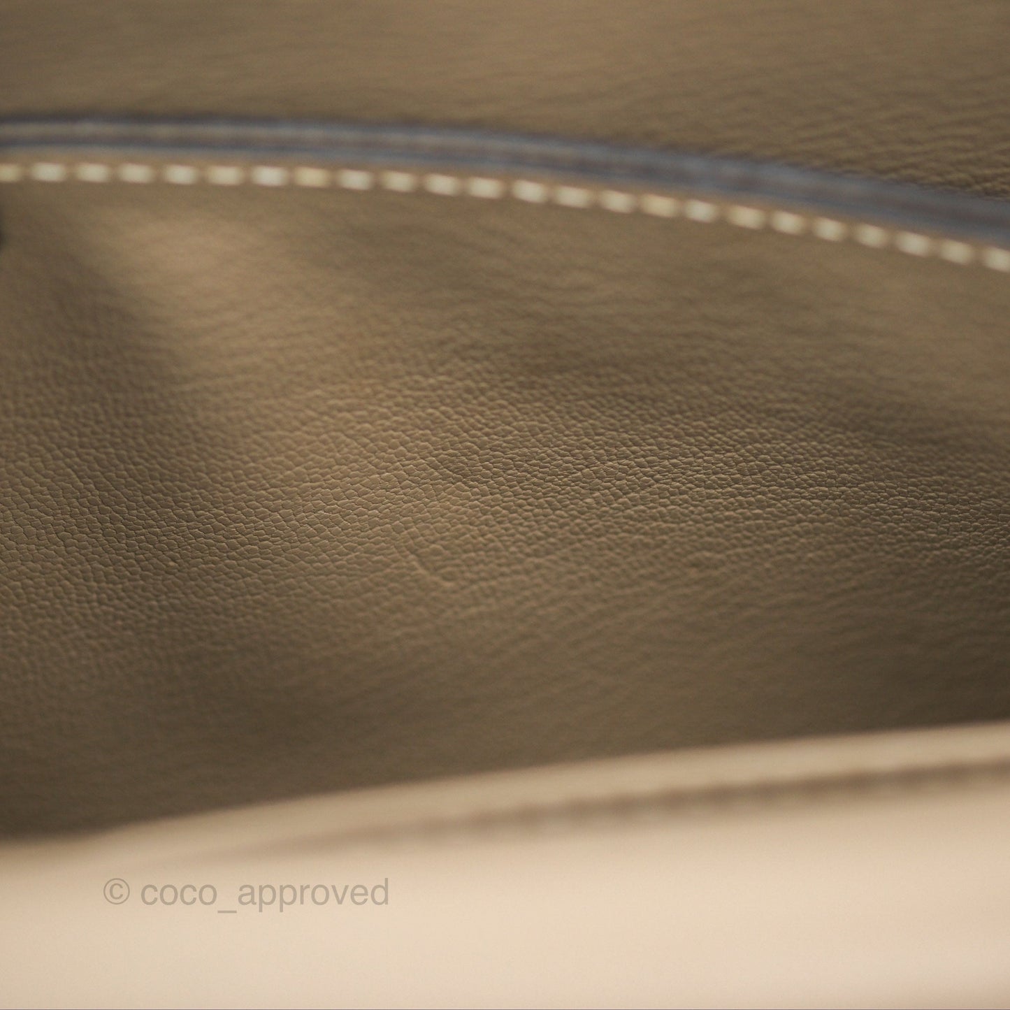 Hermès Roulis 23 Etoupe Evercolor Palladium Hardware