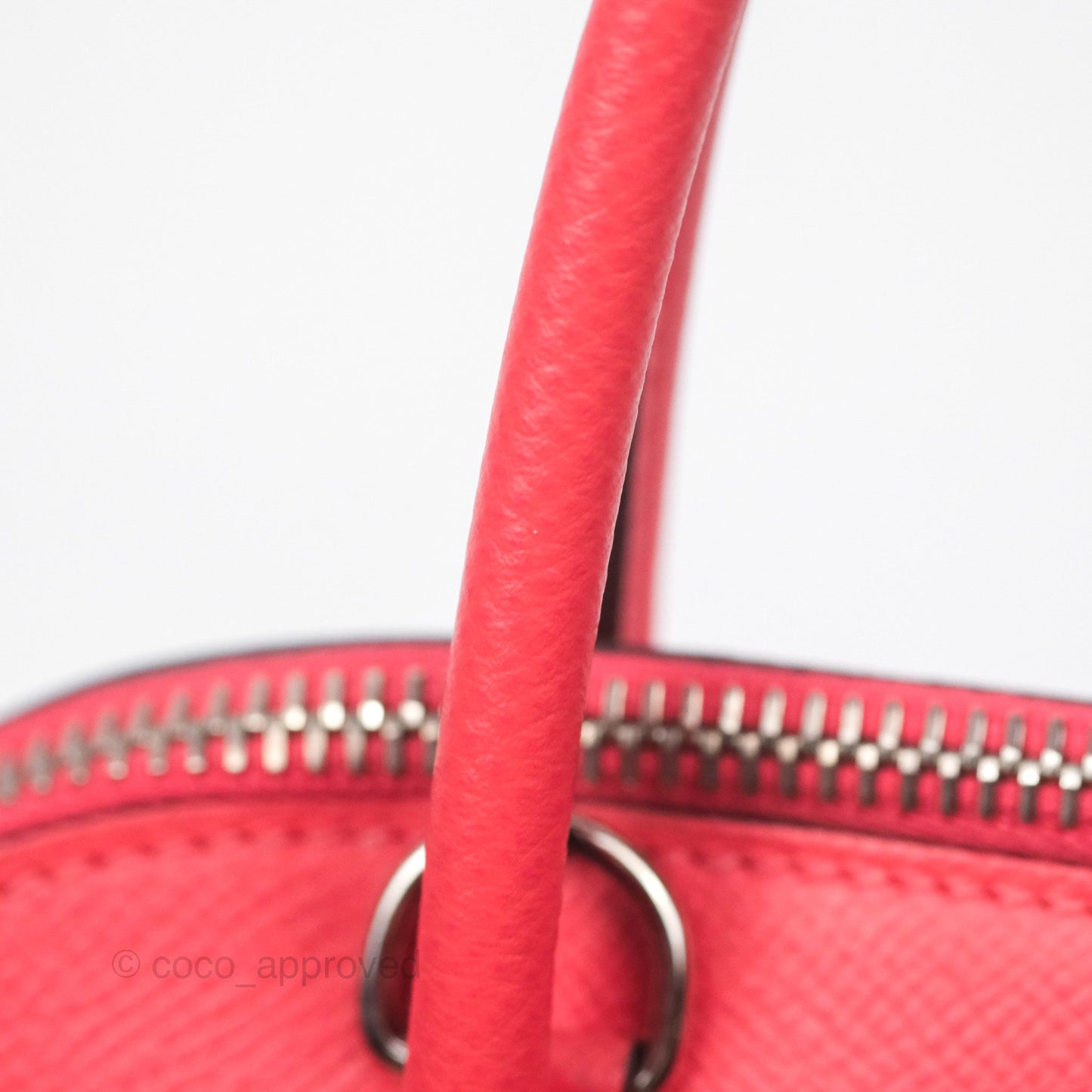 Hermès Bolide 27 Rose Jaipur T5 Epsom Palladium Hardware