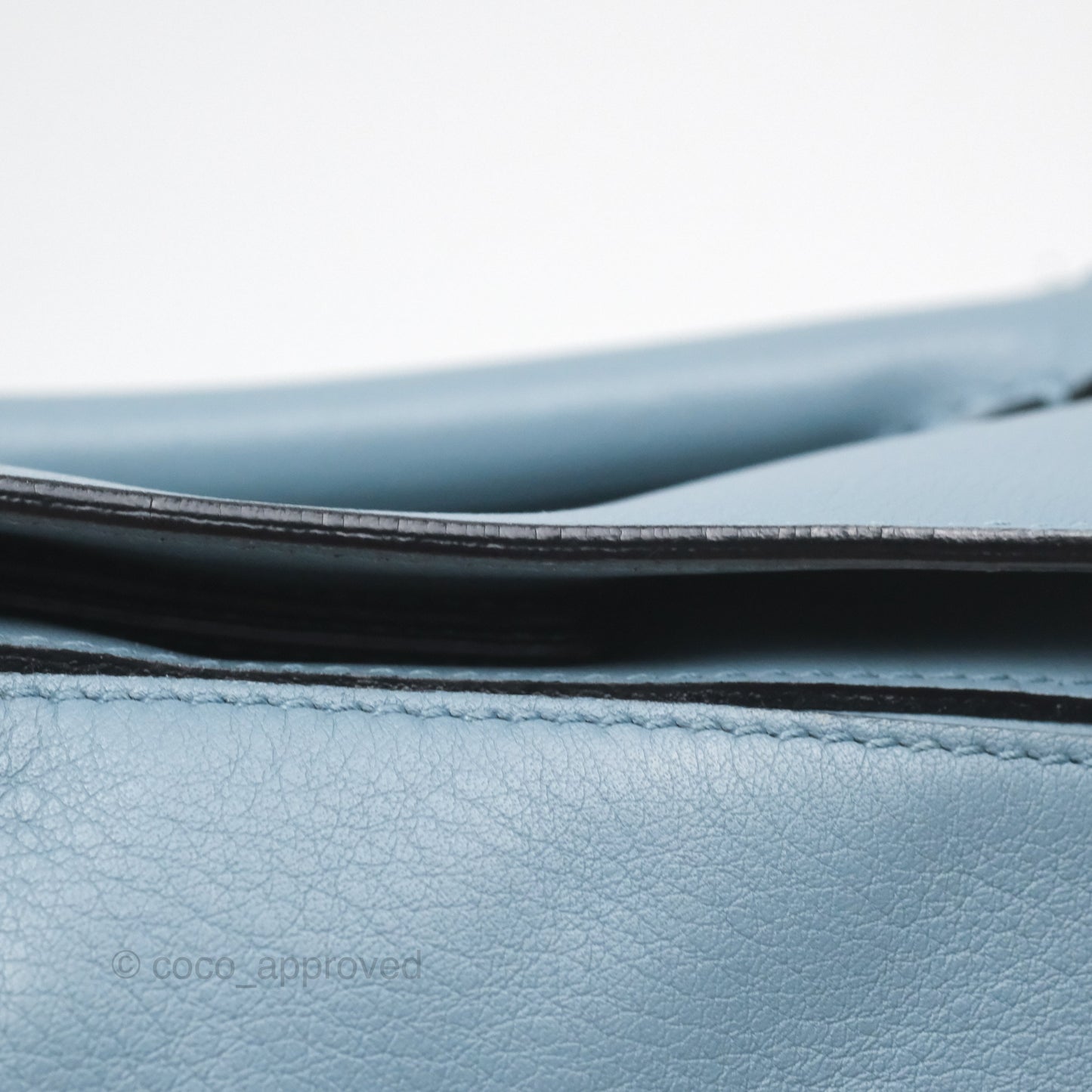 Loewe Small Puzzle Bag Blue Calfskin Silver Hardware