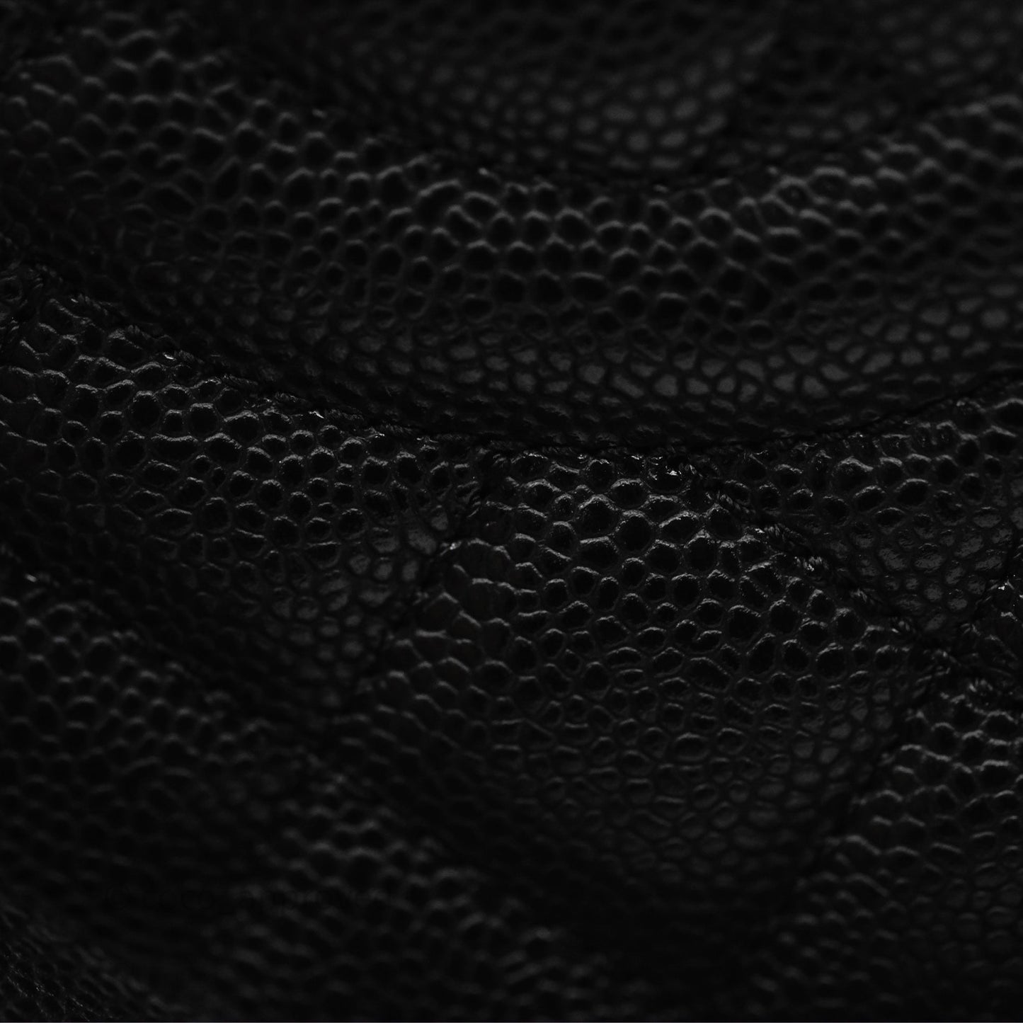 Chanel GST Black Caviar Silver Hardware