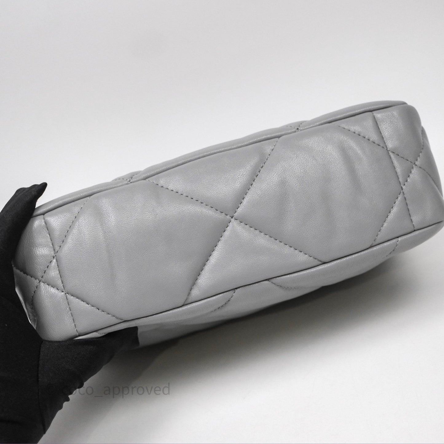 Chanel 19 Small Grey Mixed Hardware